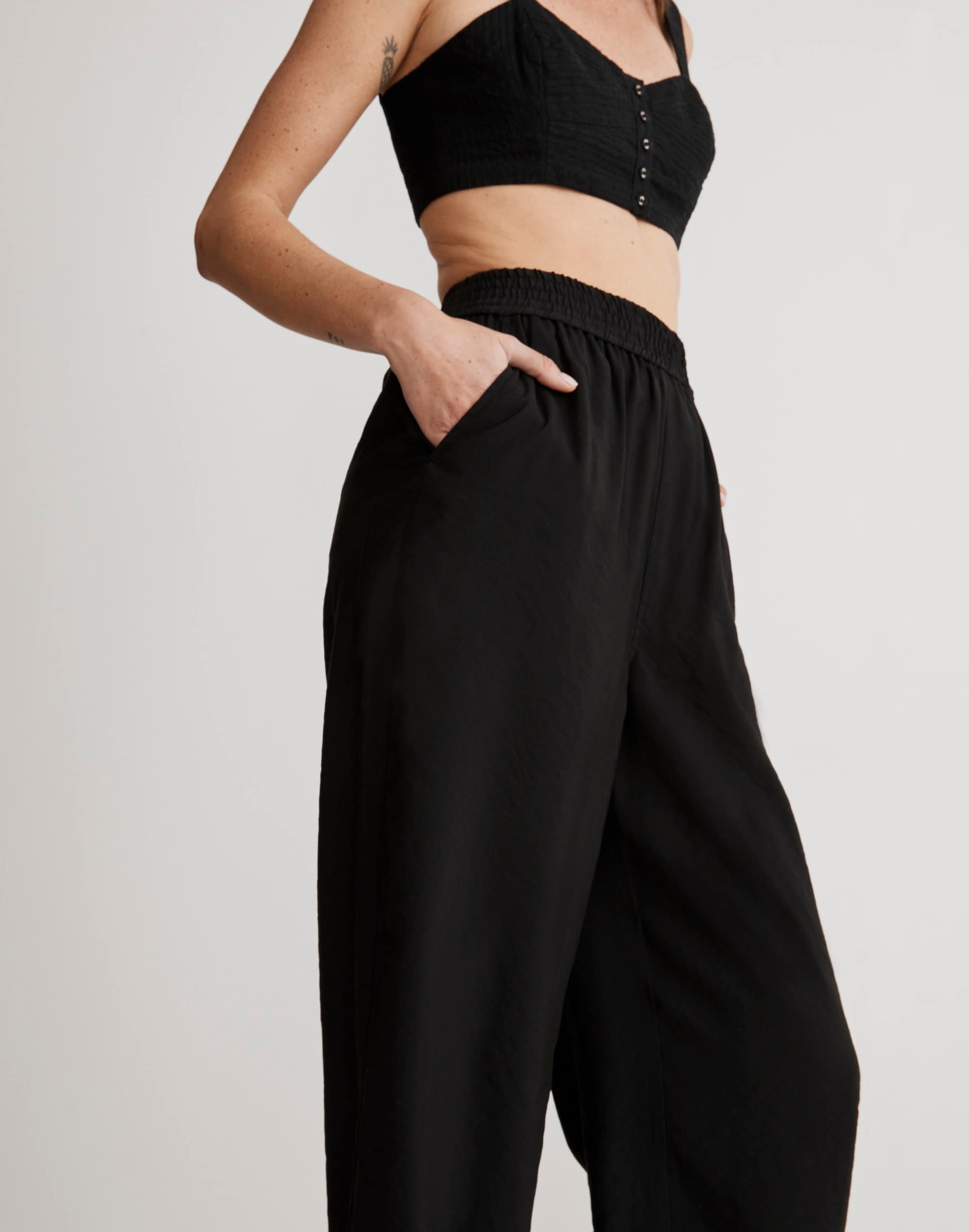 The Carley Wide-Leg Pant in Softdrape | Madewell