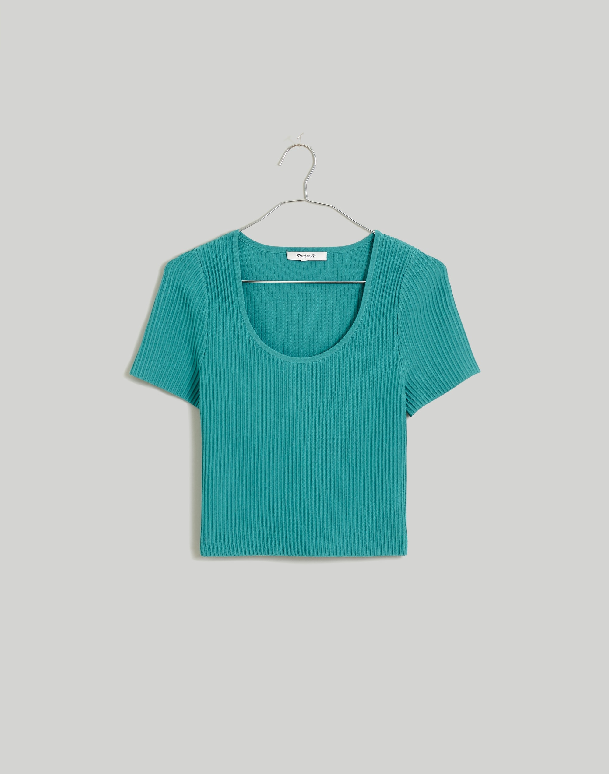 Ottoman Crop Sweater Tee | Madewell