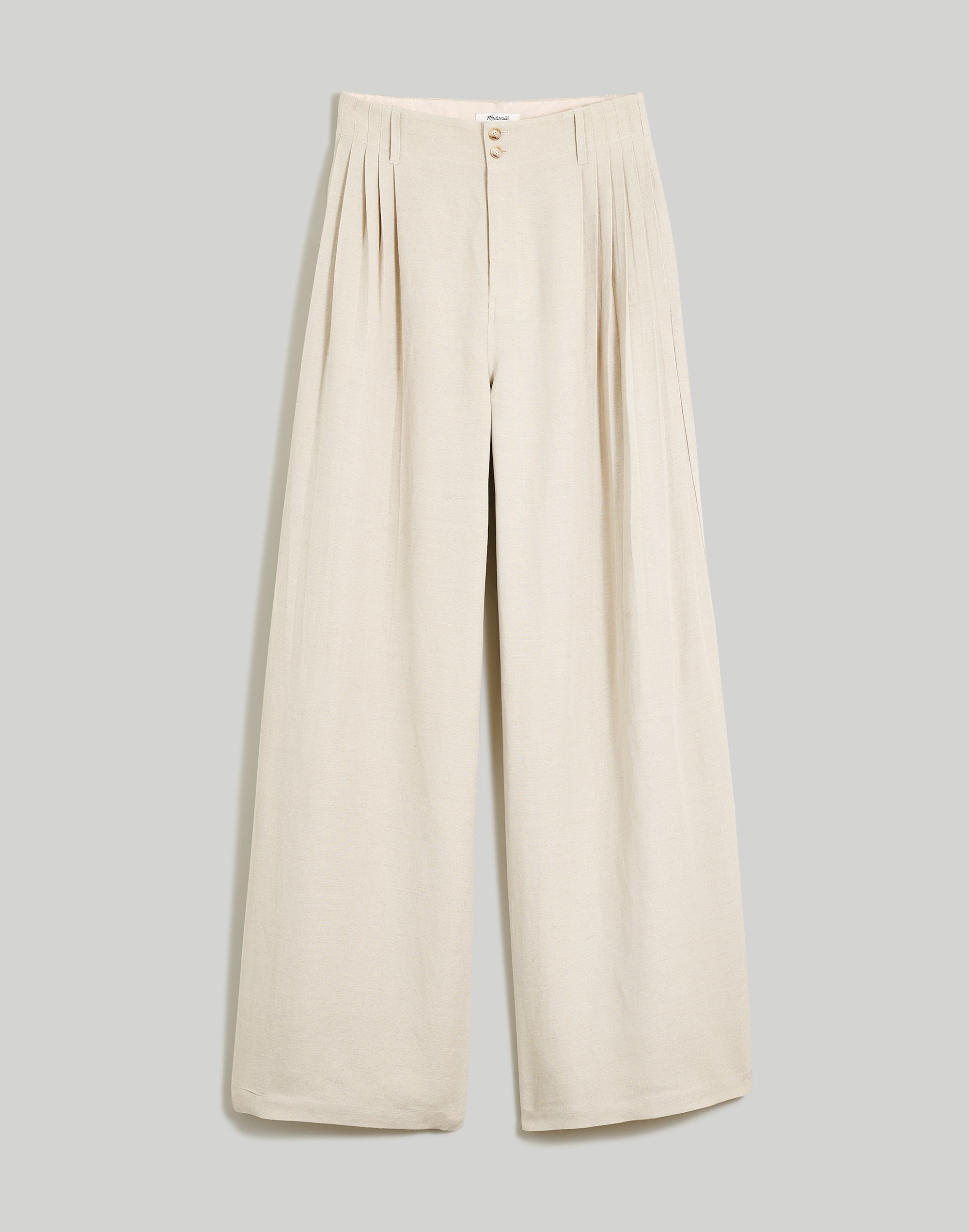 Pleated Superwide-Leg Pants | Madewell