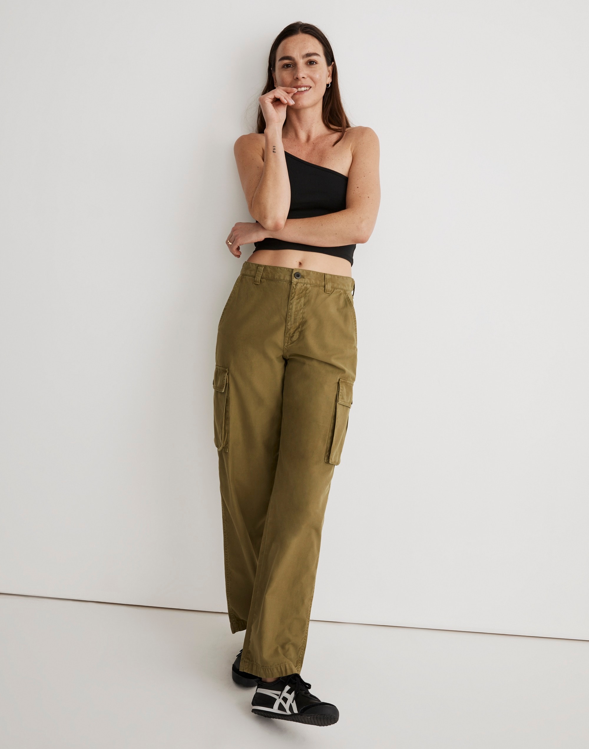 Low Rise Drawstring Side Pocket Ruched Lounge Cotton Joggers