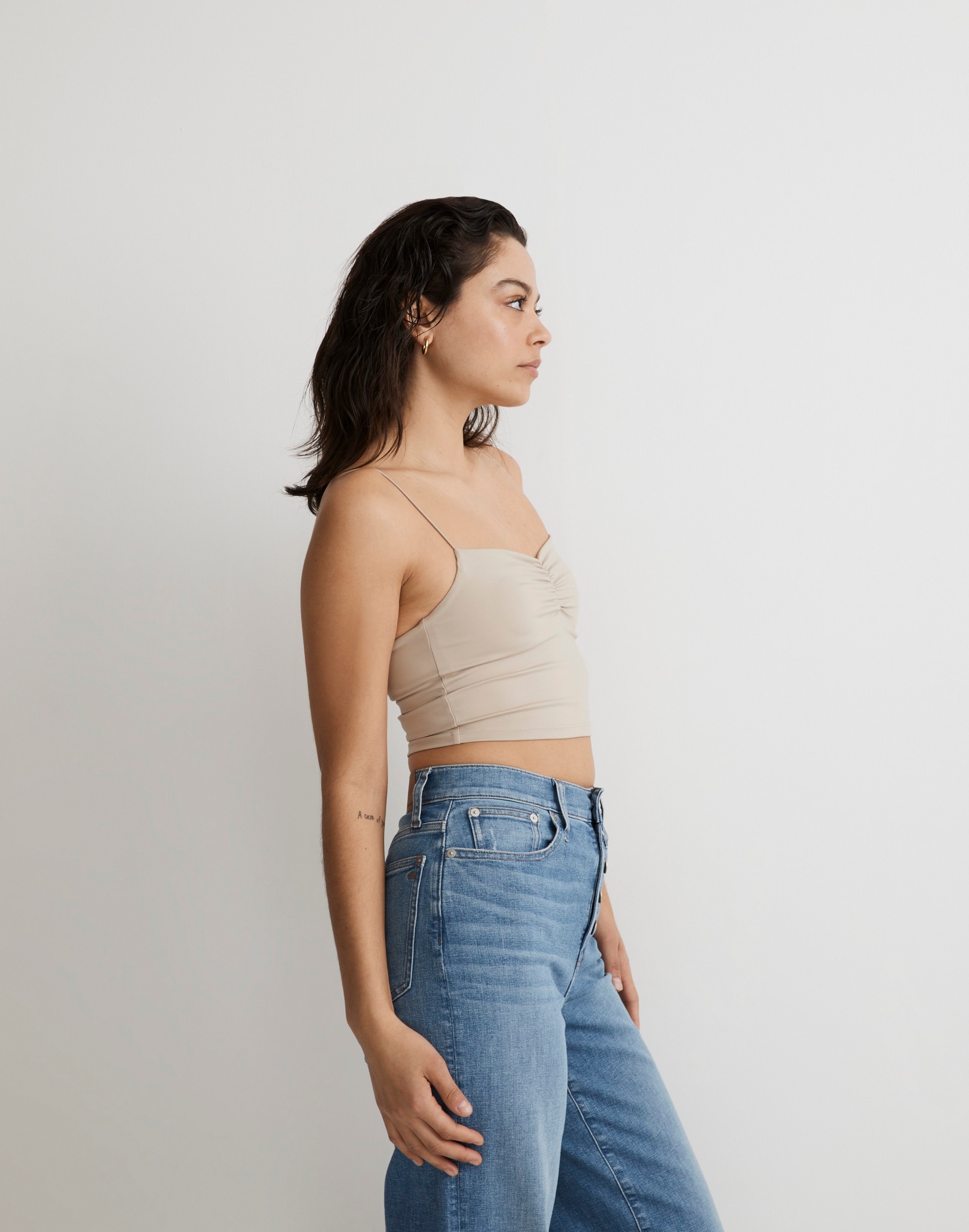 Flex Sweetheart Crop Tank Top | Madewell