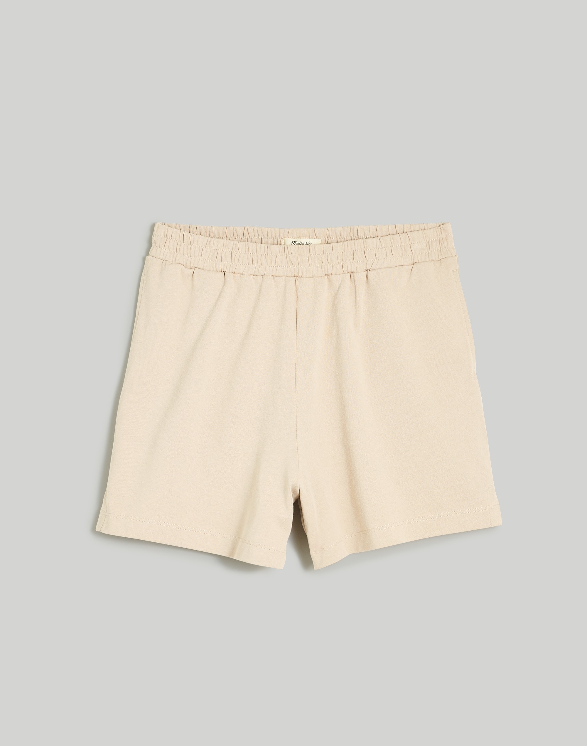Myths knee-length lyocell track shorts - White