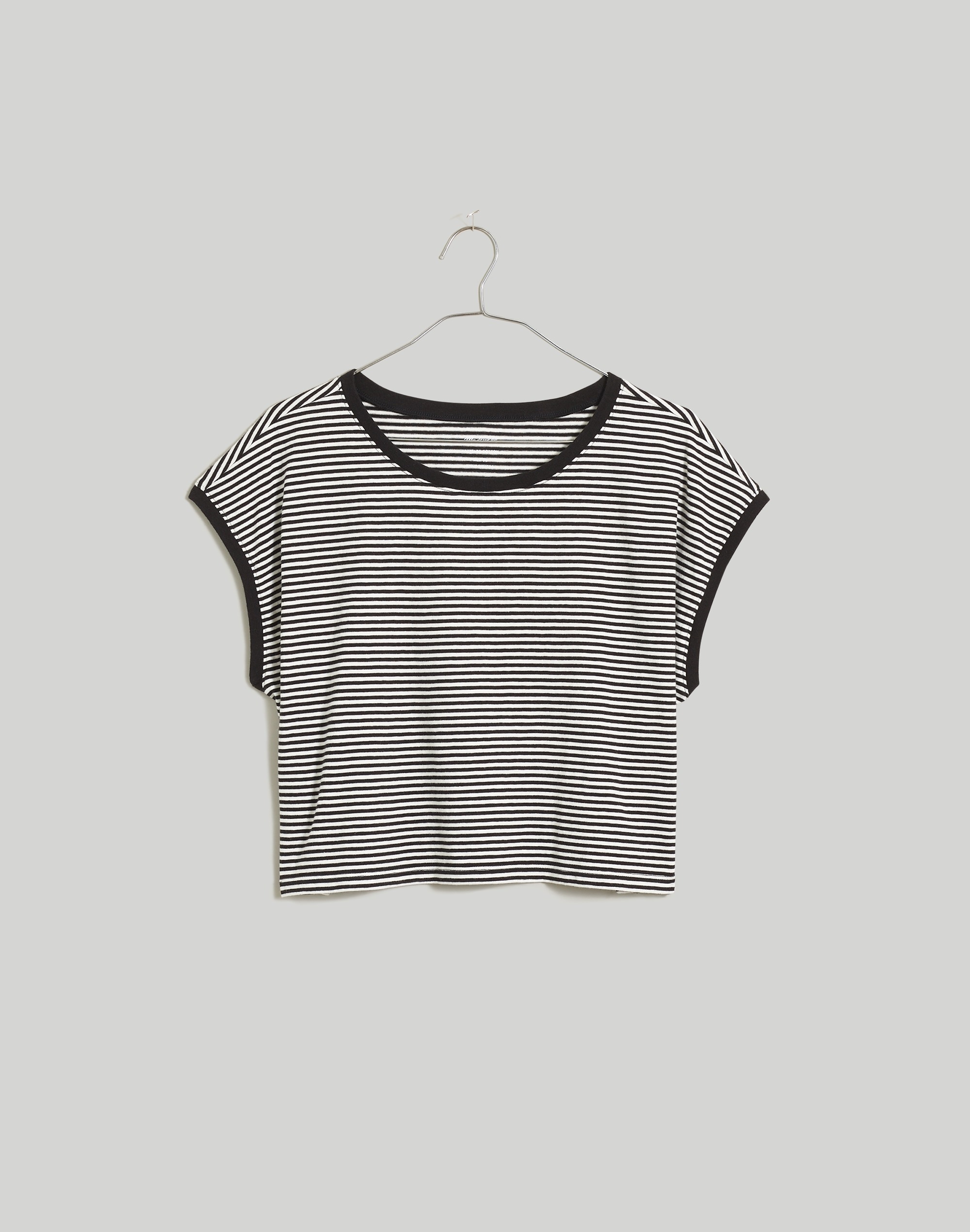 Crewneck Cropped Muscle Tank | Madewell