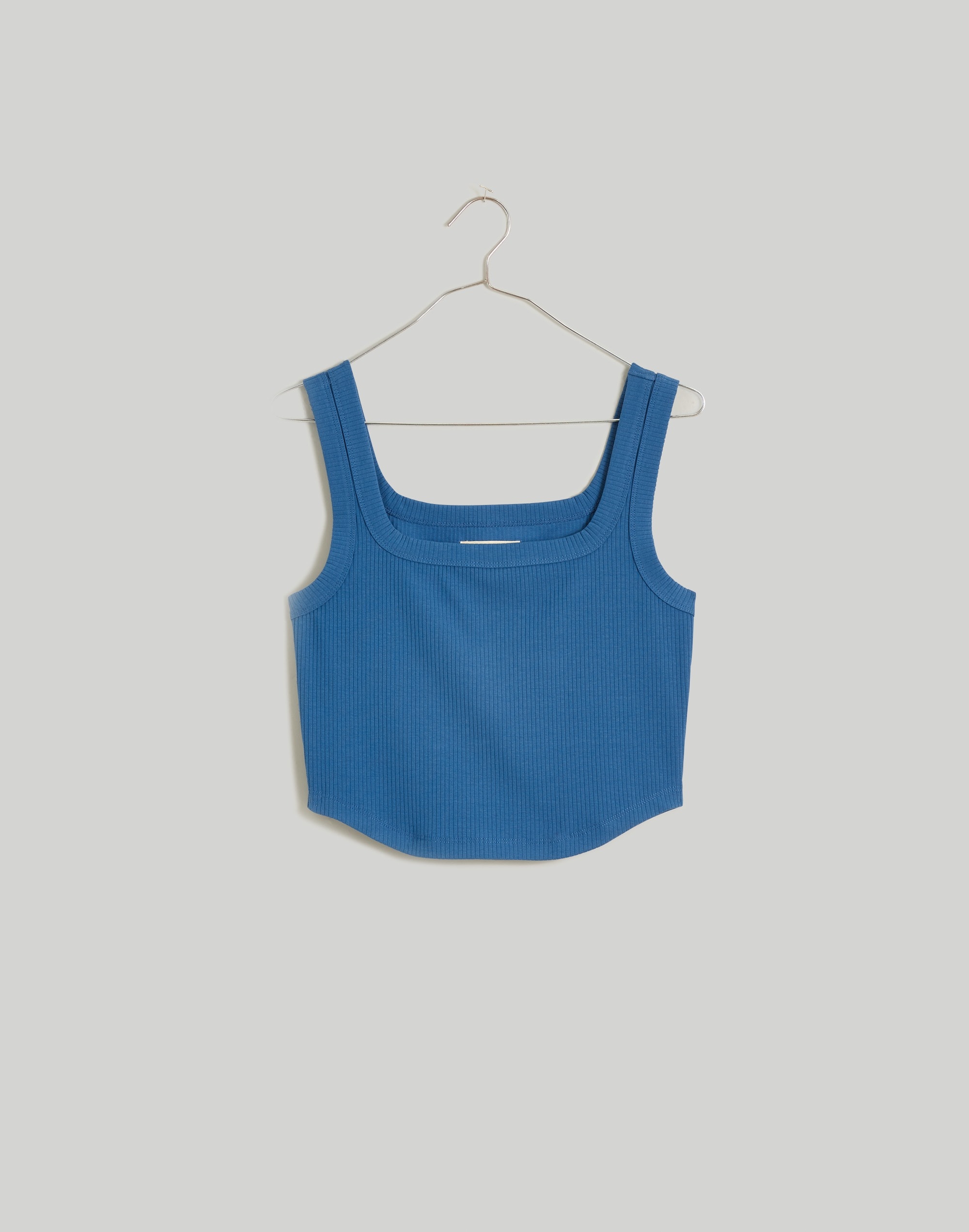 The Tailored Crop Tank Sleekhold | Madewell