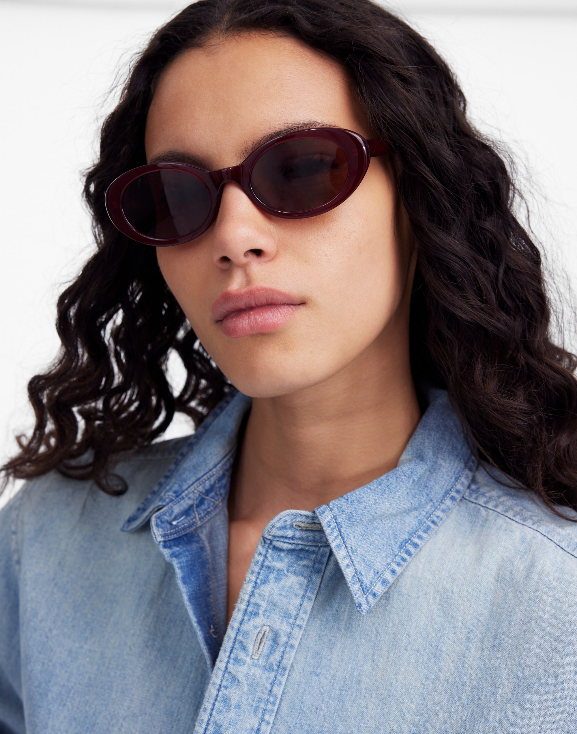 Russell Oval Sunglasses | Madewell