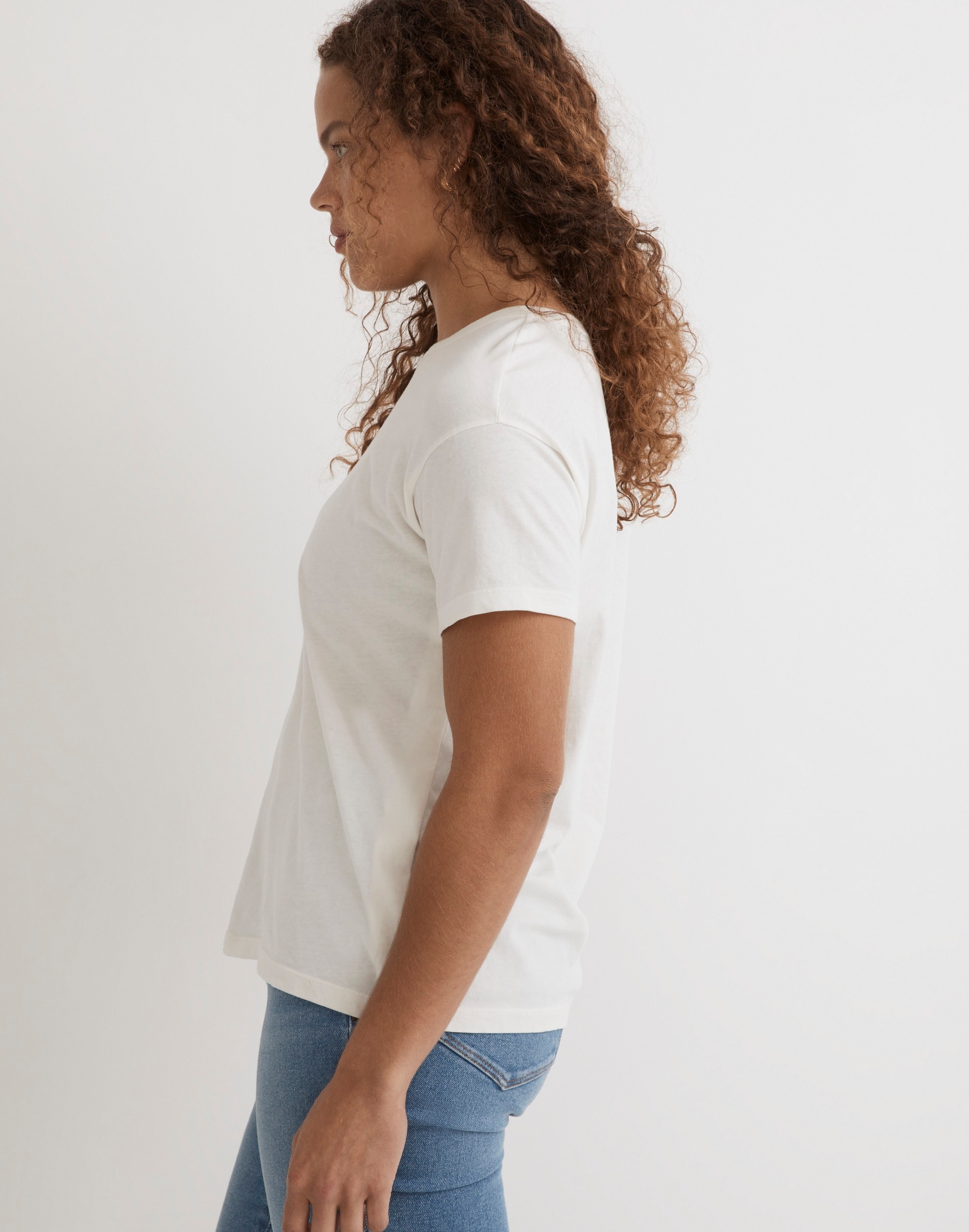 Softfade Cotton Oversized Tee | Madewell