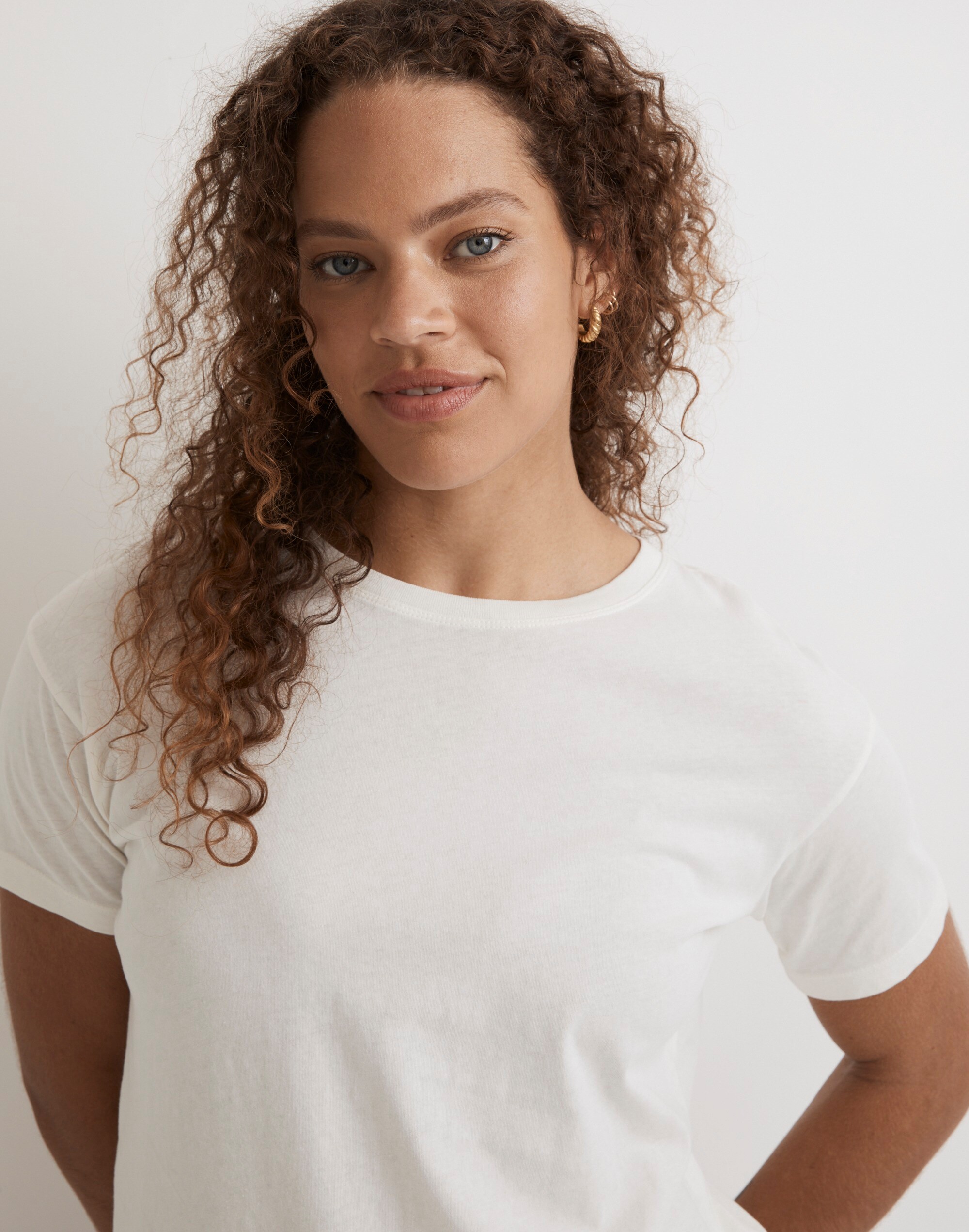 Softfade Cotton Oversized Tee | Madewell