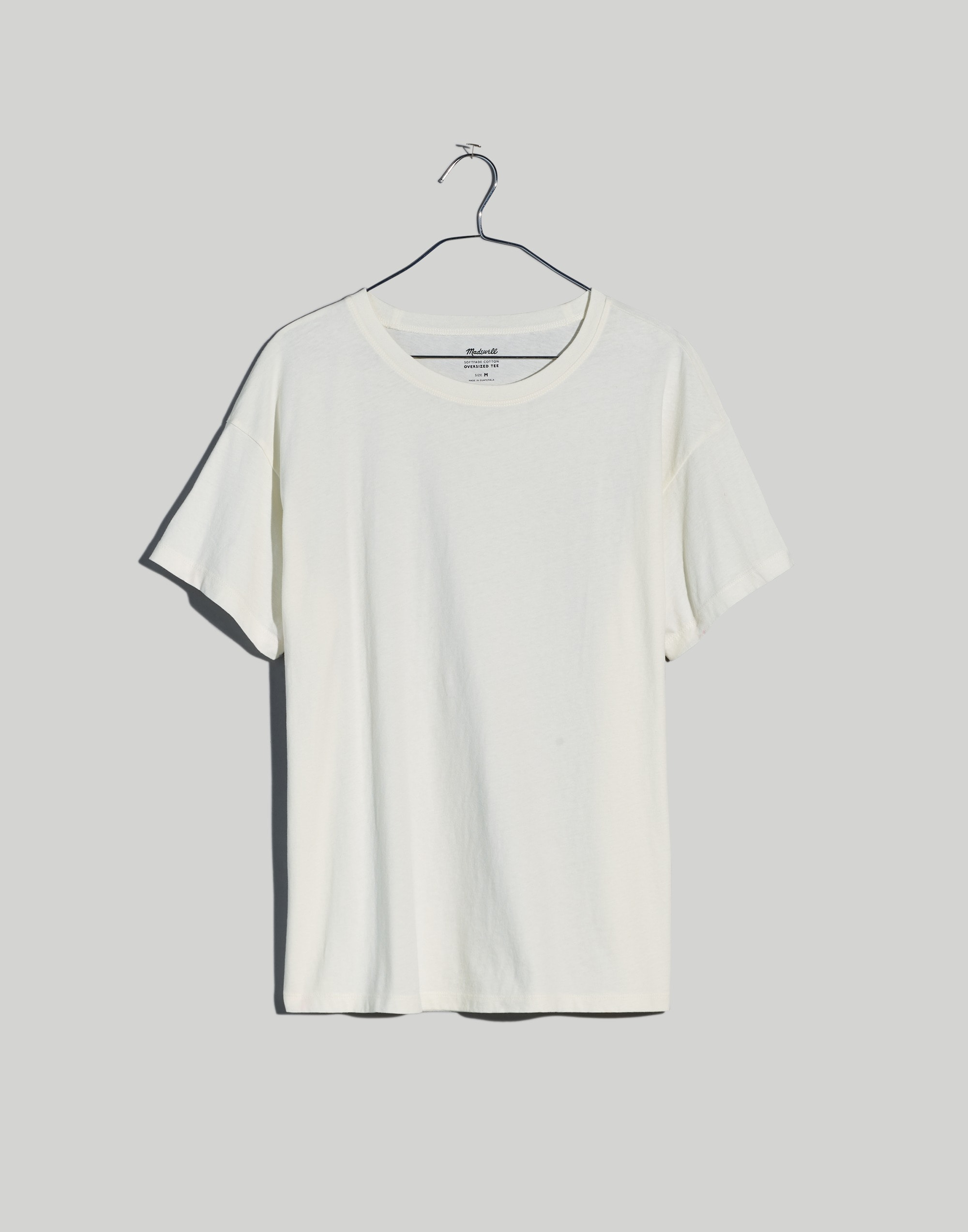 Softfade Cotton Oversized Tee | Madewell