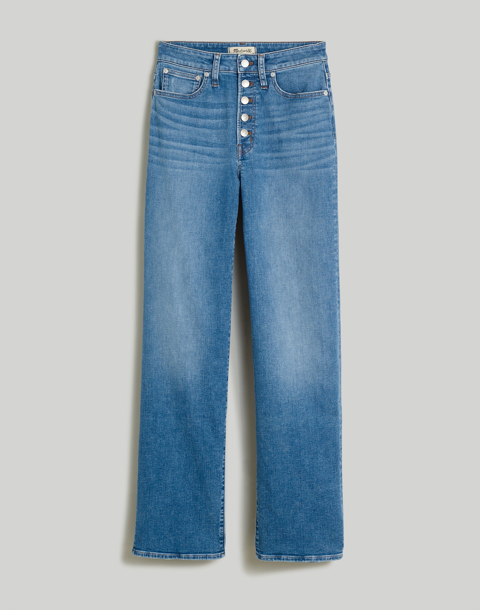 The Plus Curvy Perfect Vintage Wide-Leg Crop Jean in Ohlman Wash