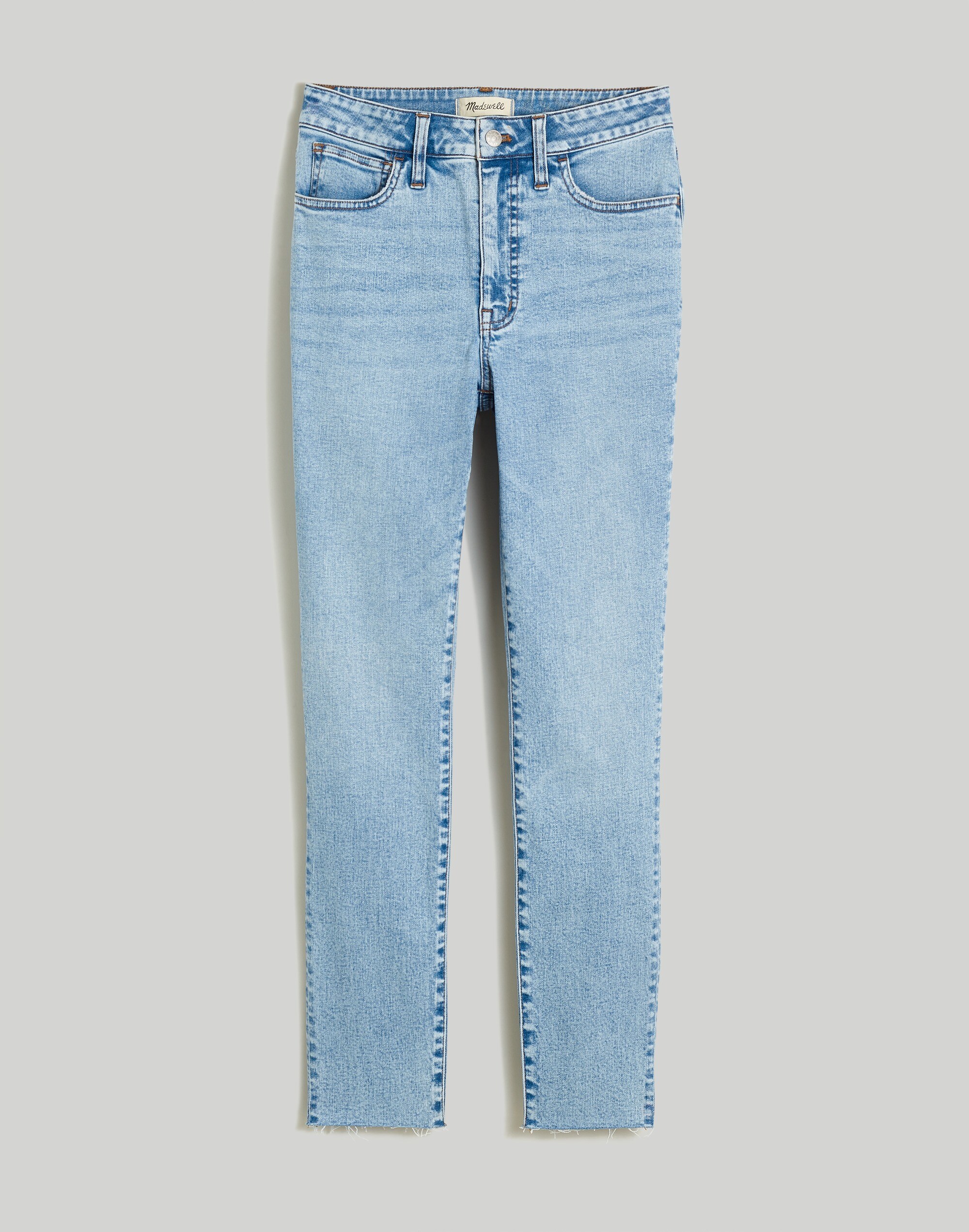 Plus Curvy 10" High-Rise Roadtripper Authentic Skinny Jeans in Bruening Wash
