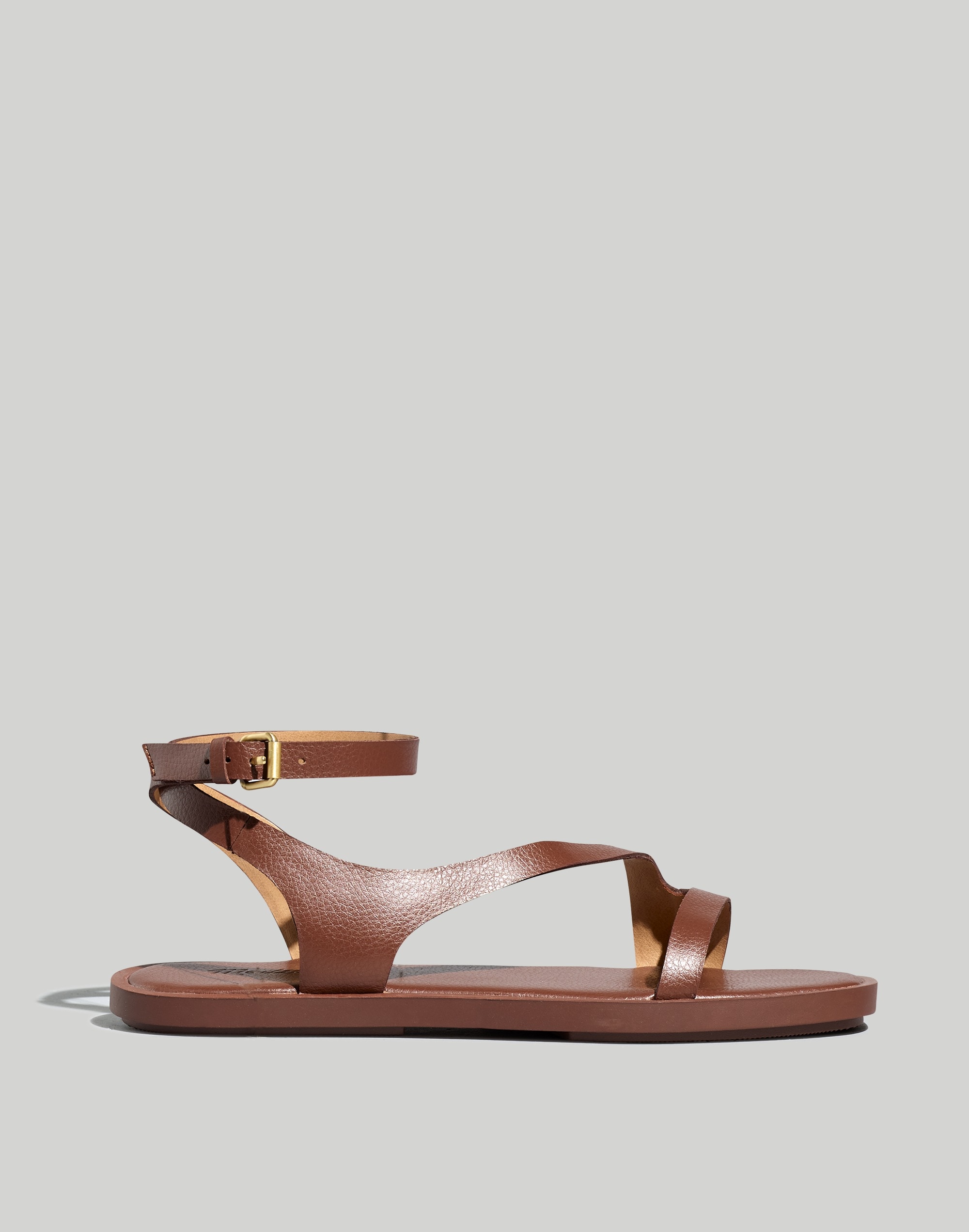 The Mabel Asymmetric-Strap Sandal | Madewell