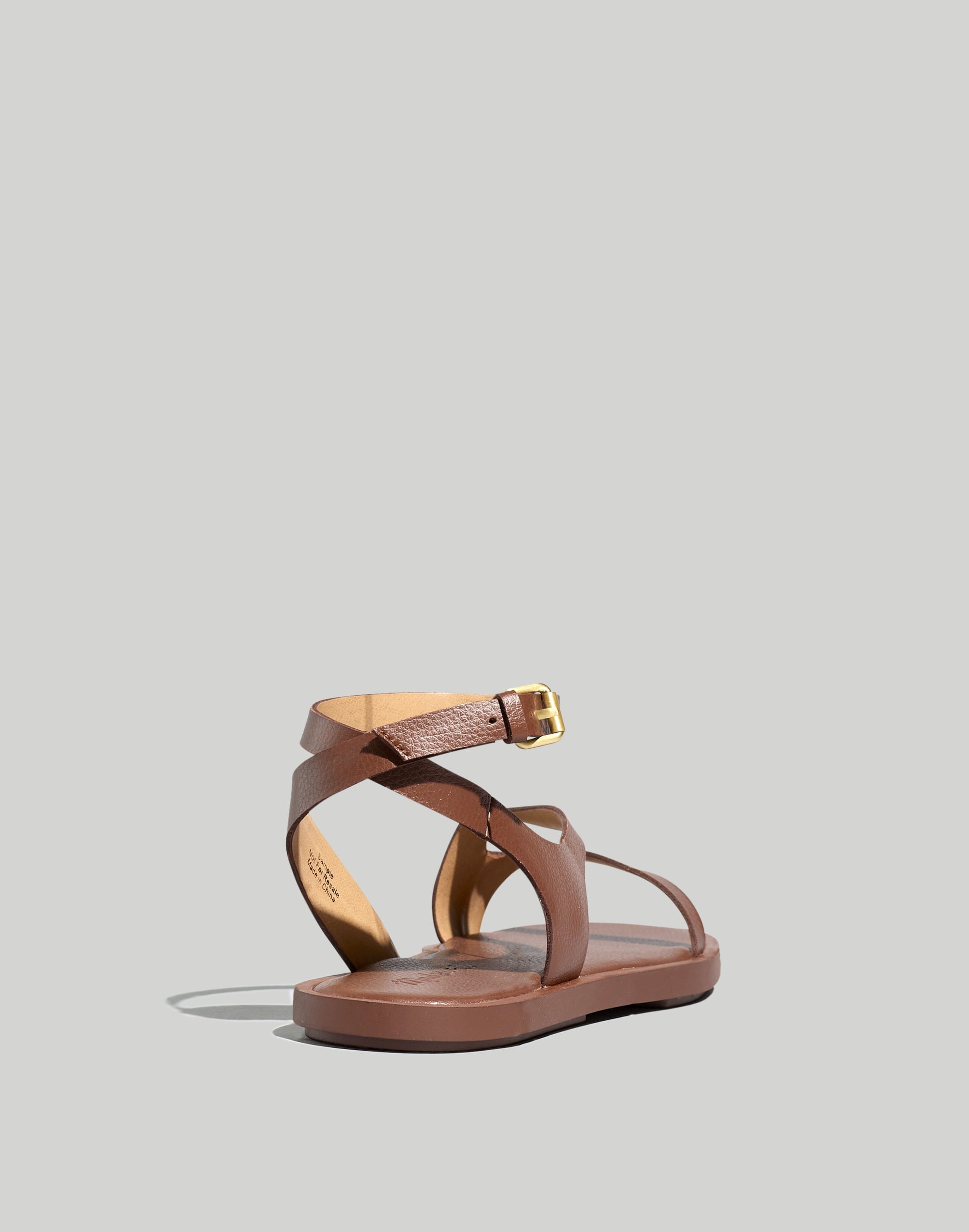 The Mabel Asymmetric-Strap Sandal | Madewell