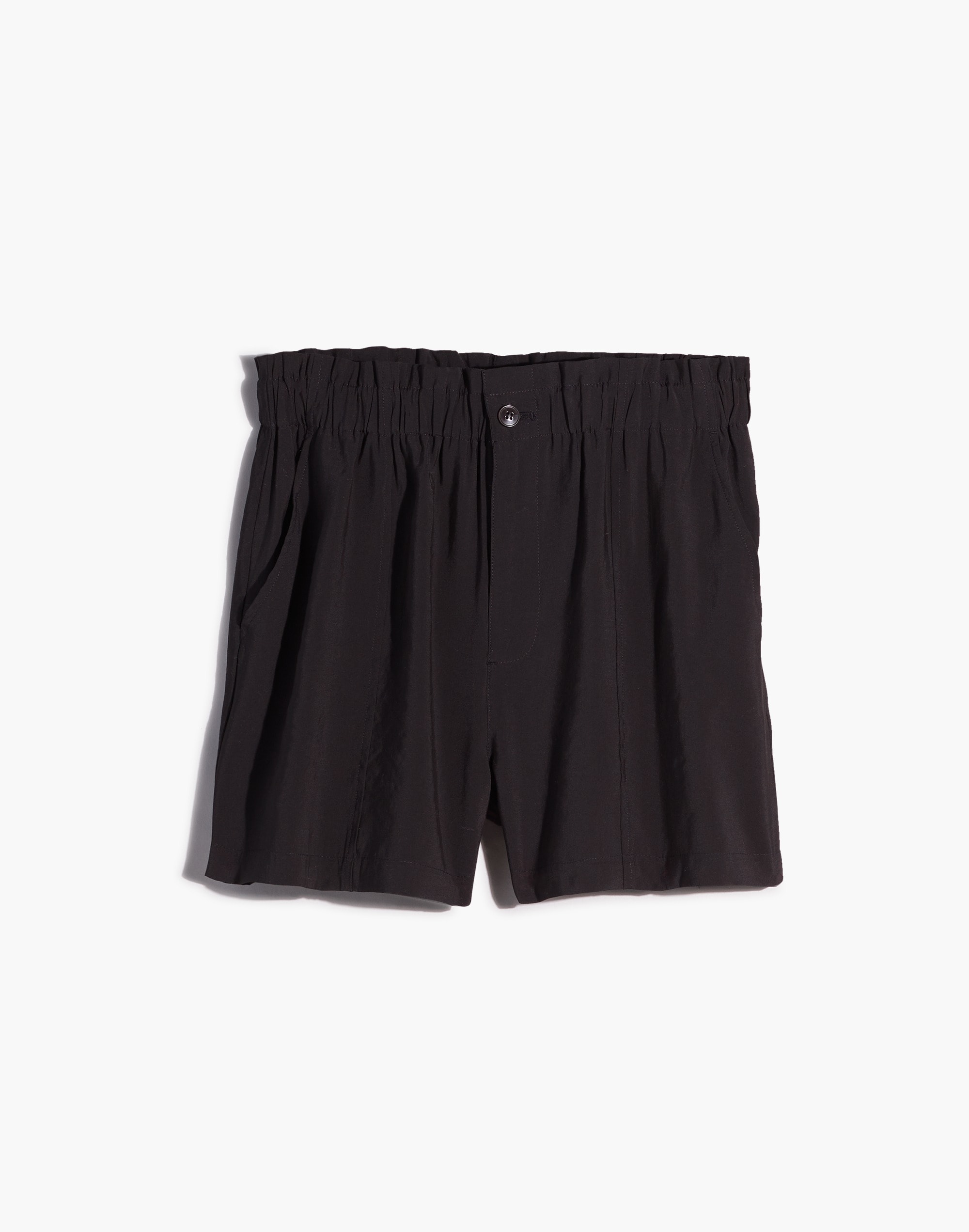 Plus Seamed Pull-On Paperbag Shorts Softdrape | Madewell