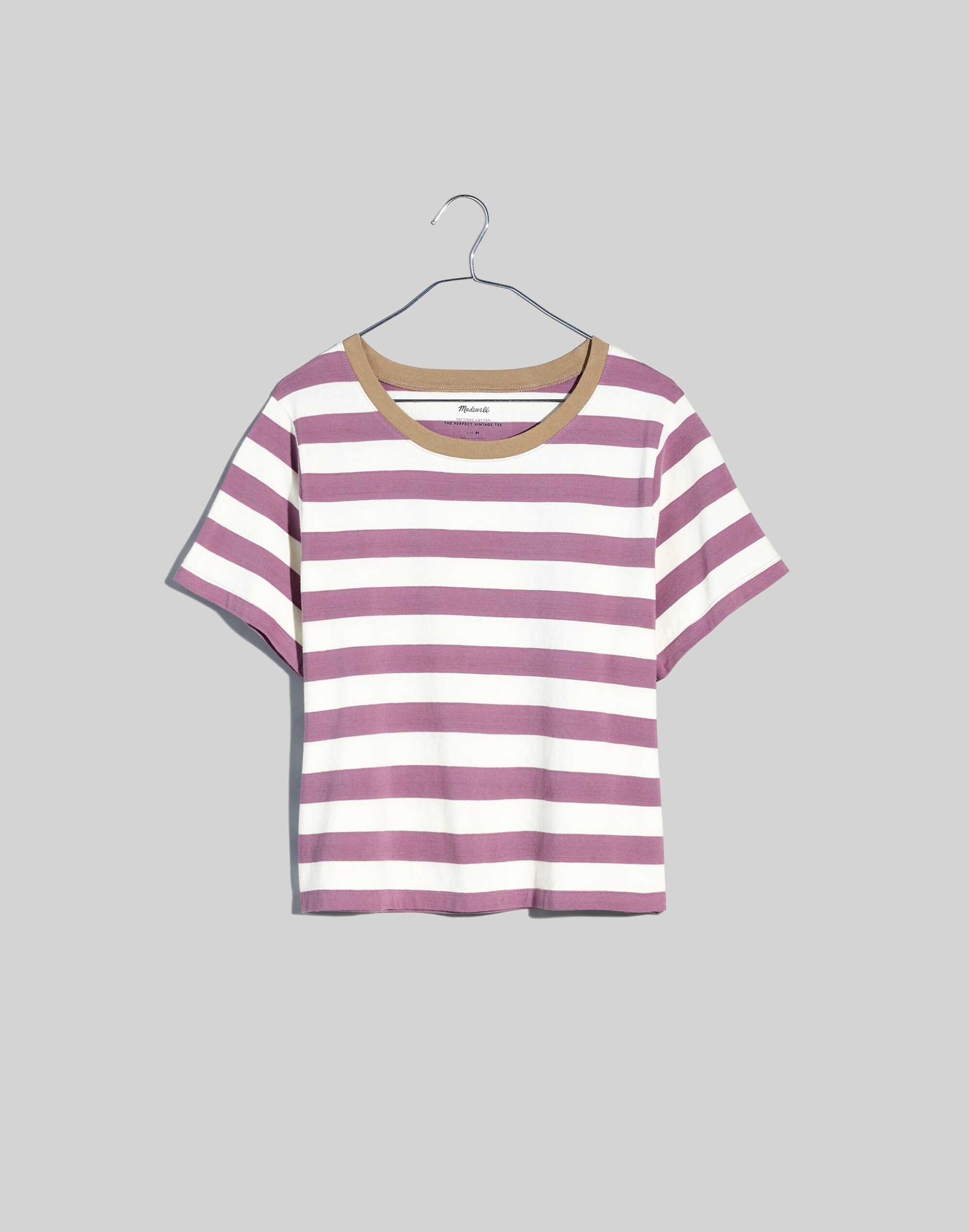 Plus Softfade Cotton Boxy-Crop Tee