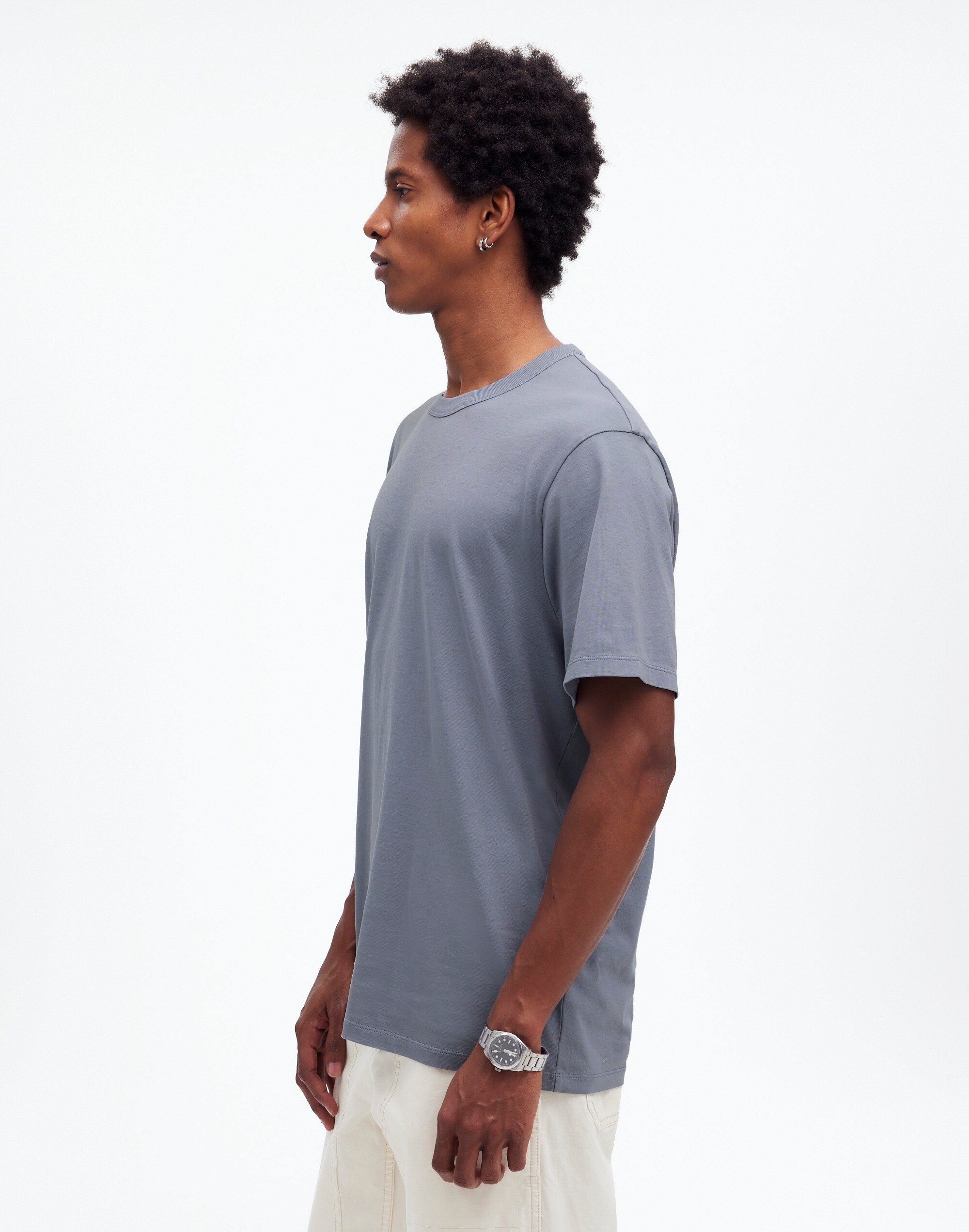 Garment-Dyed Allday Crewneck Tee | Madewell