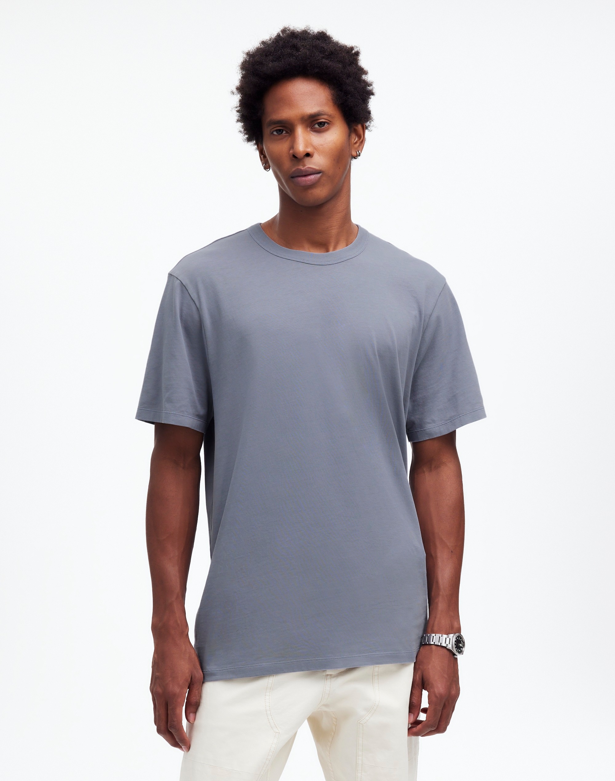 Garment-Dyed Allday Crewneck Tee | Madewell