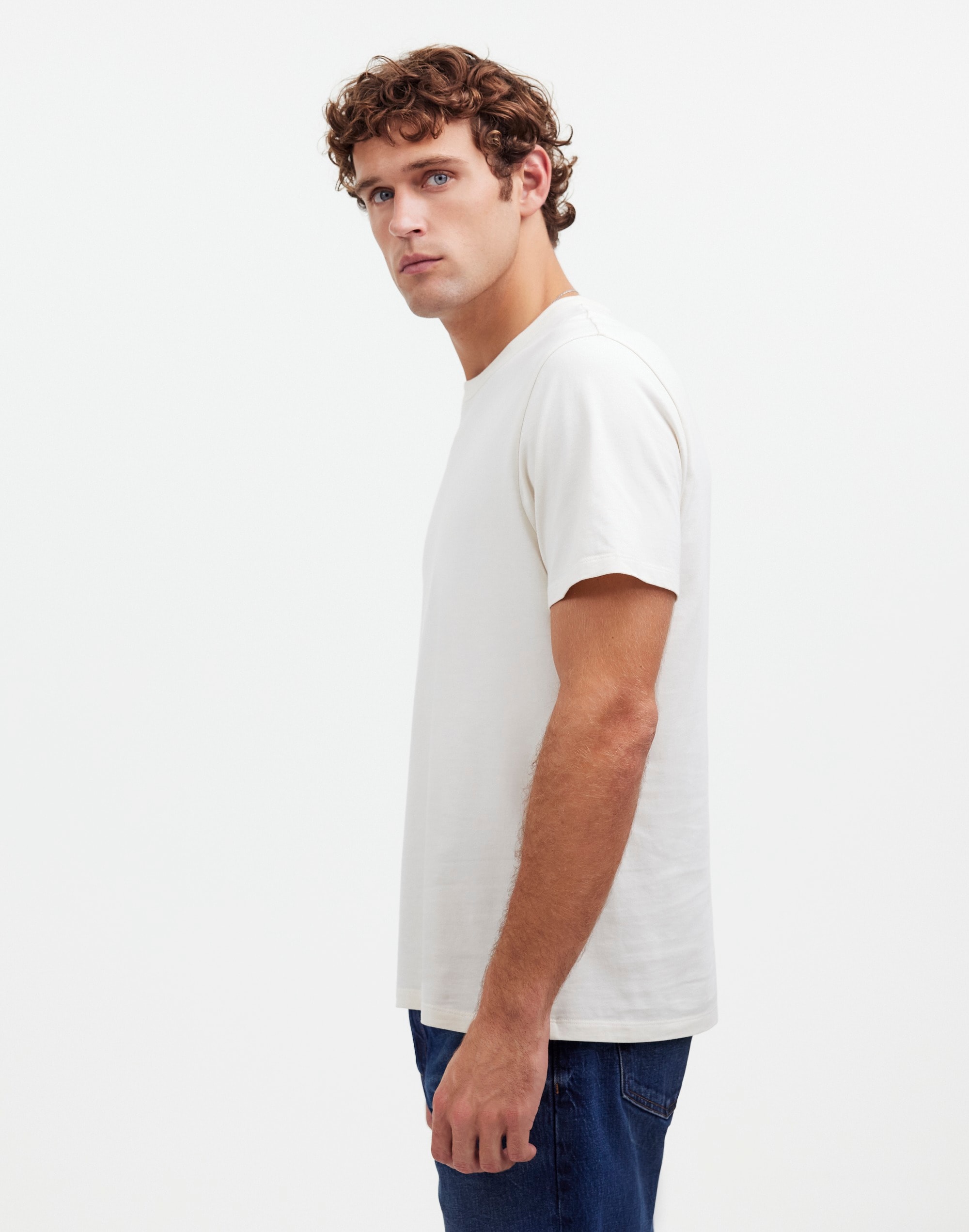 Garment-Dyed Allday Crewneck Tee | Madewell