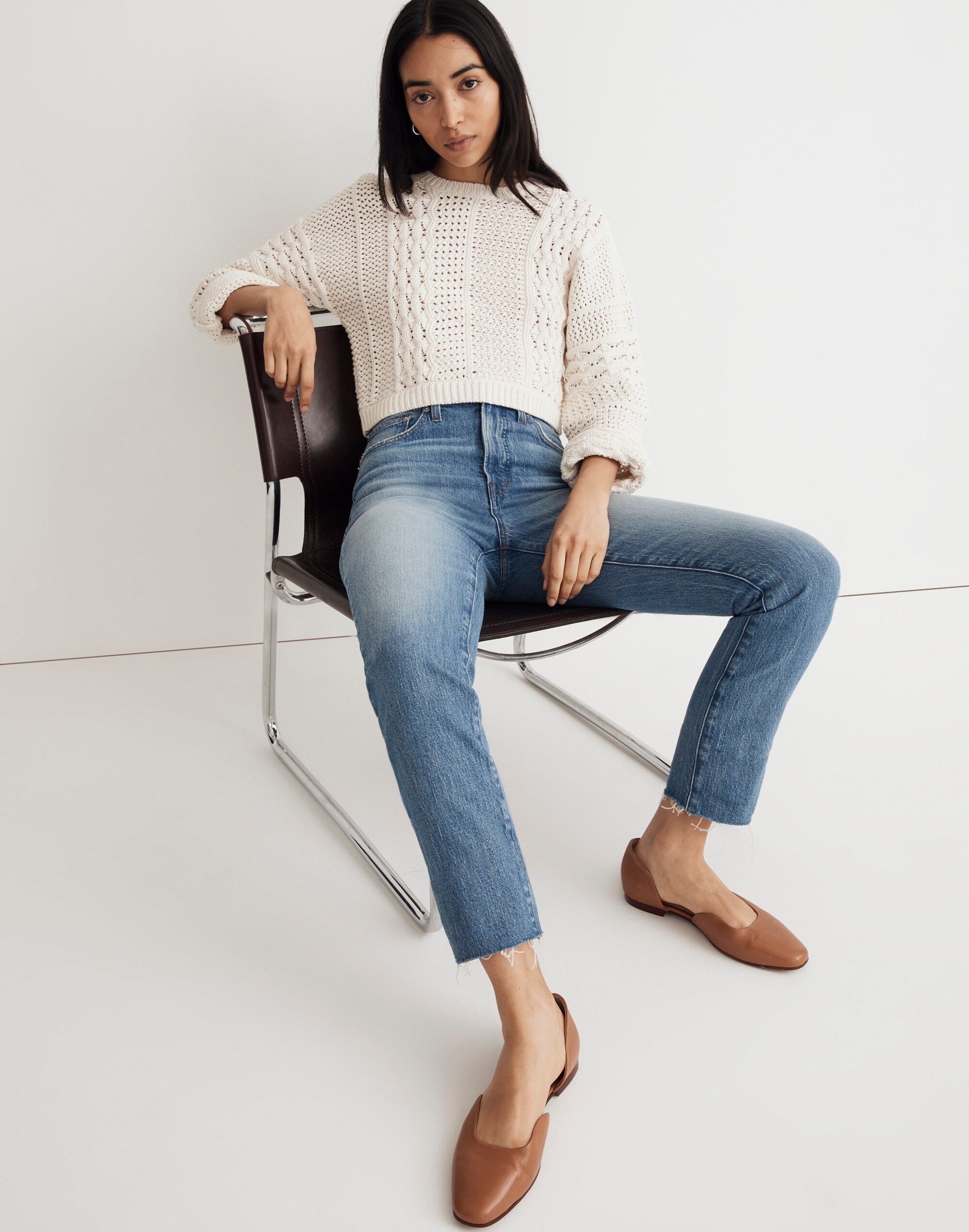 The Perfect Vintage Jean in Bainton Wash: Raw-Hem Edition