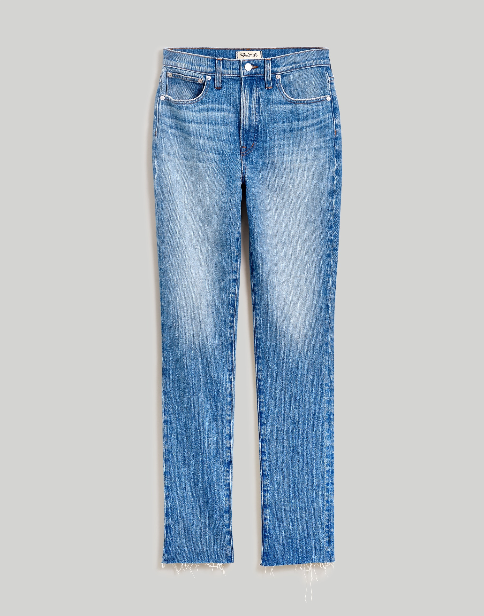 The Petite Perfect Vintage Jean in Bainton Wash: Raw-Hem Edition