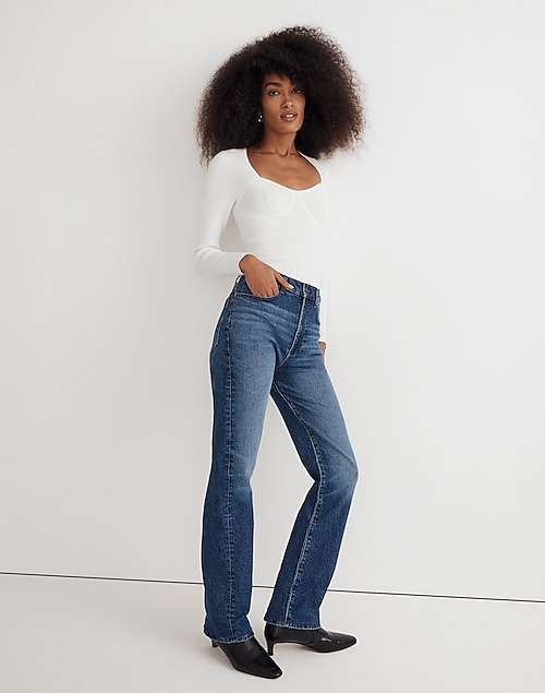Levi's® Women's Noughties Big Bells Blue Denim Flared Jeans