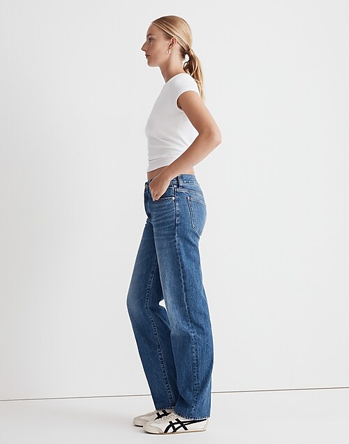 Sonoma, Jeans, Sonoma Petite 4p Mid Rise Straight Jeans