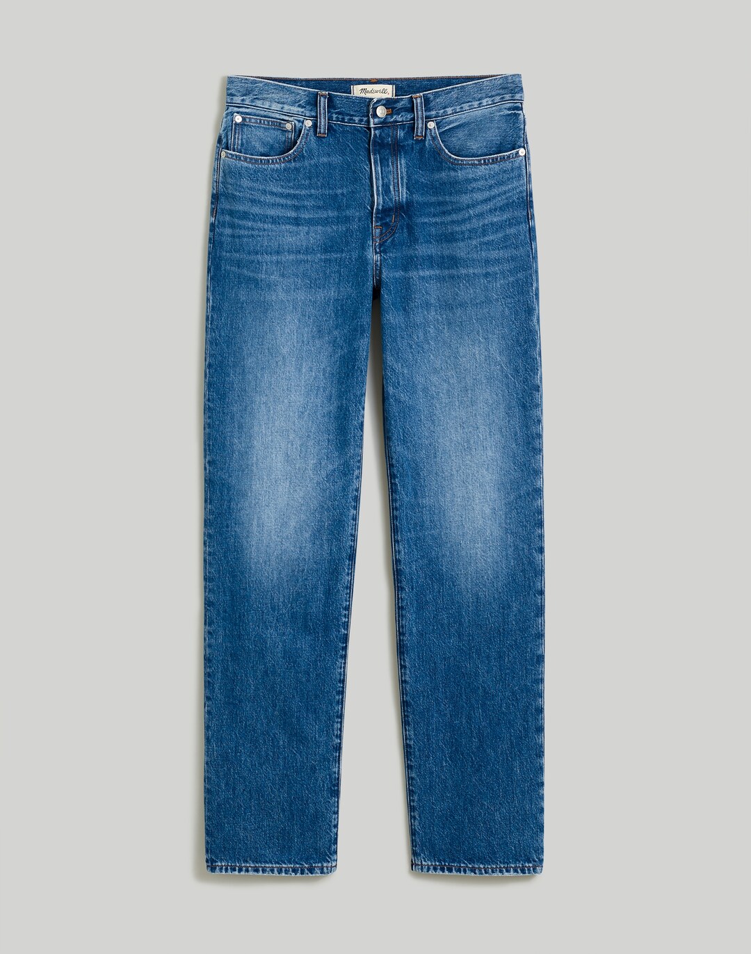 Petite Low-Slung Straight Jeans in Palmina Wash: Airy Denim Edition