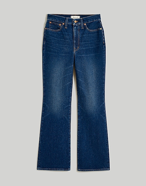 The Perfect Vintage Flare Crop Jean in Corgan Wash