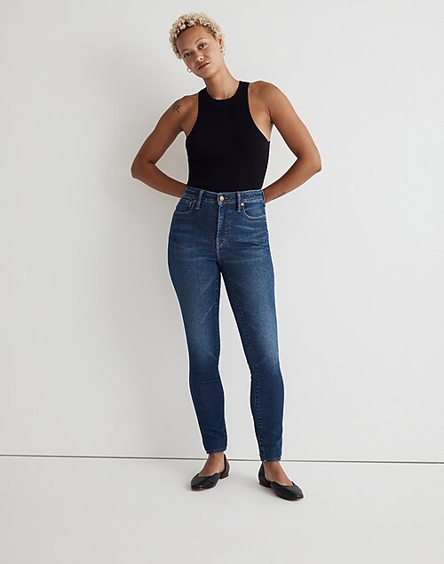 Petite High-Rise Smithley Jeans Wash Skinny Curvy in
