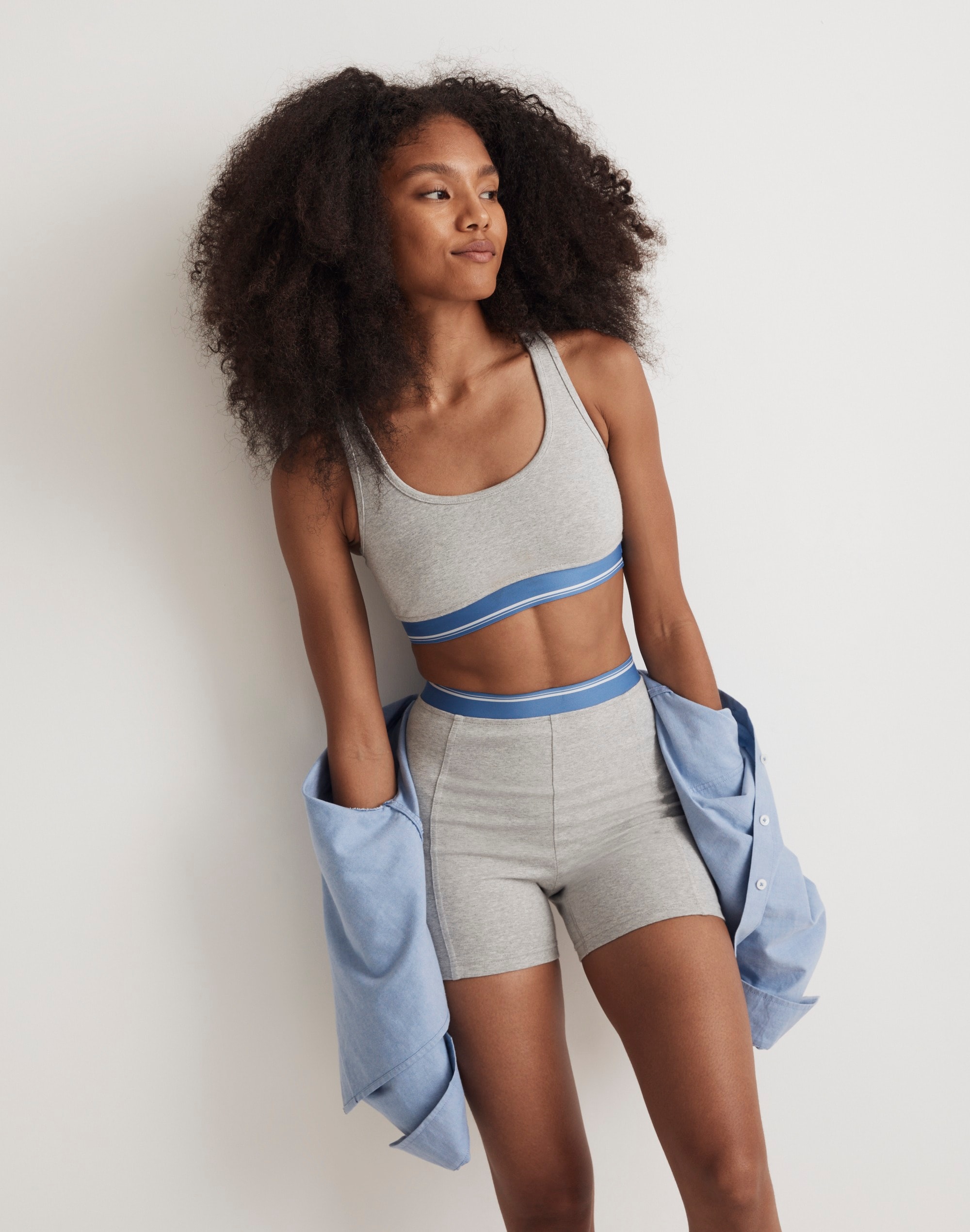 Knit Racerback Bralette | Madewell