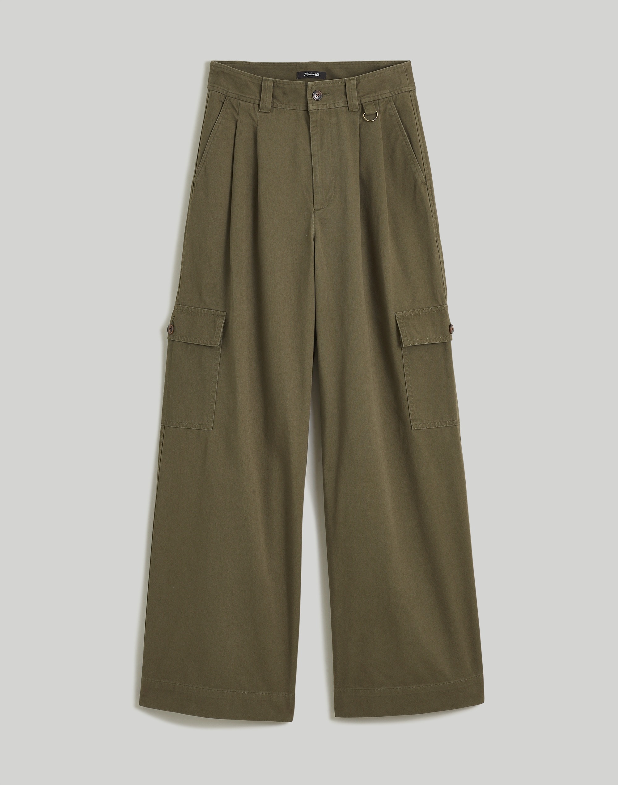 The Harlow Wide-Leg Cargo Pant in (Re)generative Chino | Madewell