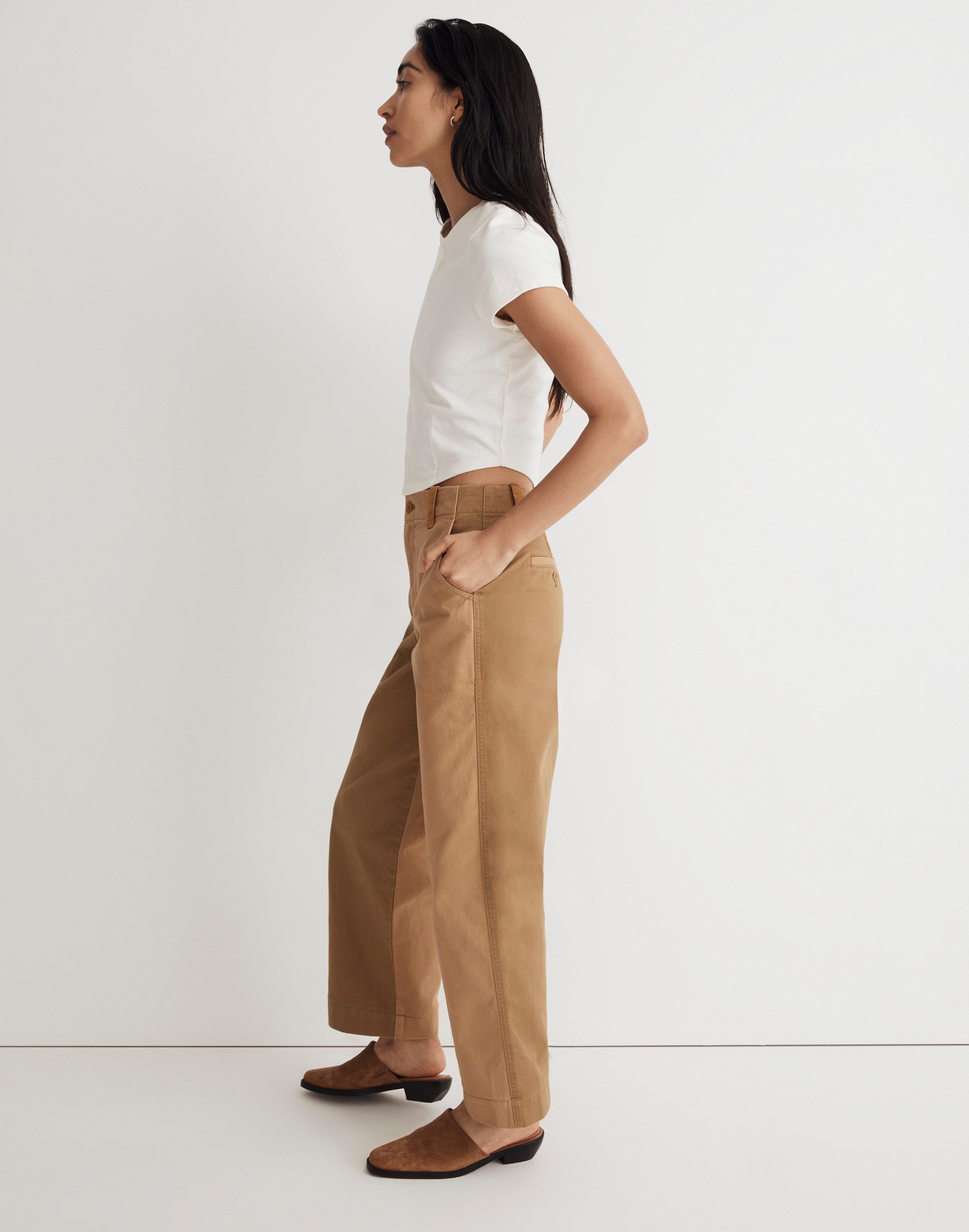 Colorblock Relaxed Pants (Re)generative Chino | Madewell