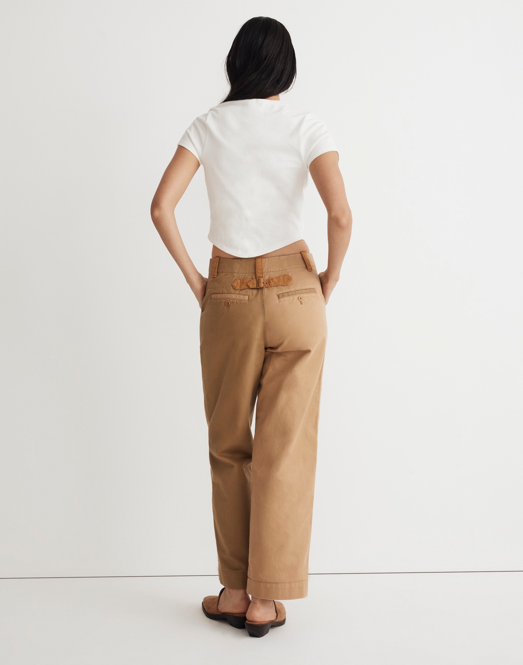 Colorblock Relaxed Pants (Re)generative Chino | Madewell