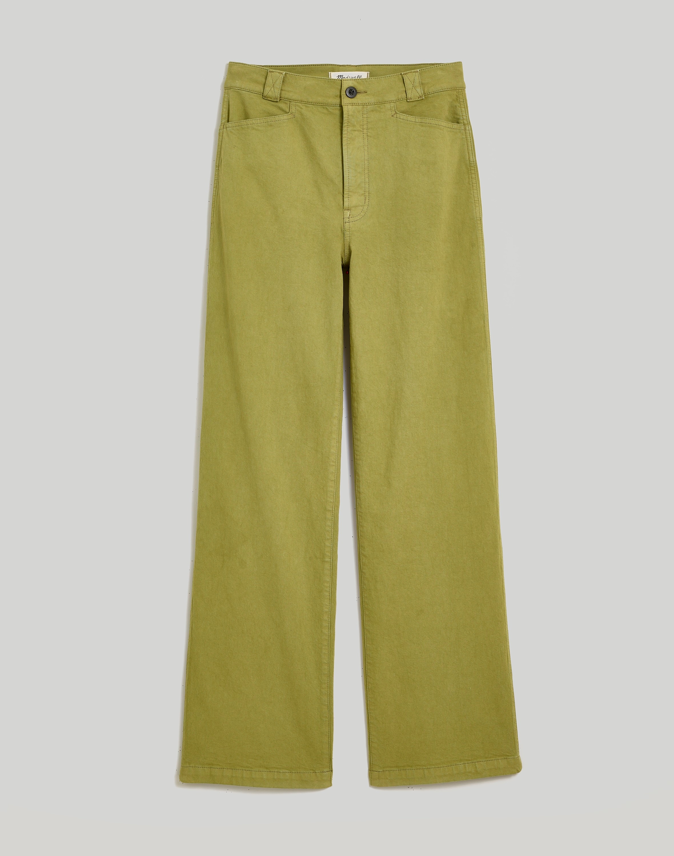 The Petite Emmett 2.0 Wide-Leg Pants: Garment-Dyed Edition | Madewell