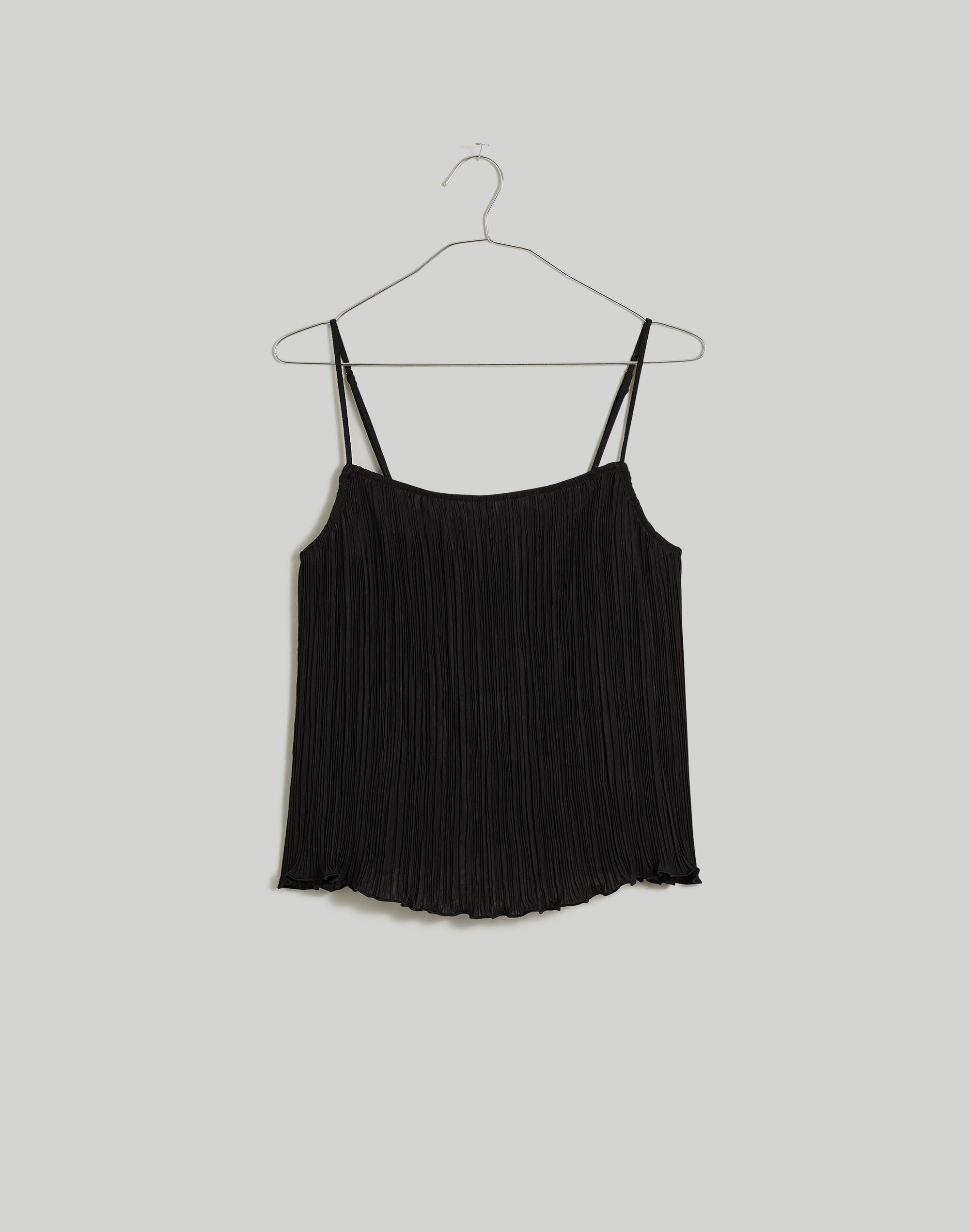 Plissé Crop Cami Tank | Madewell