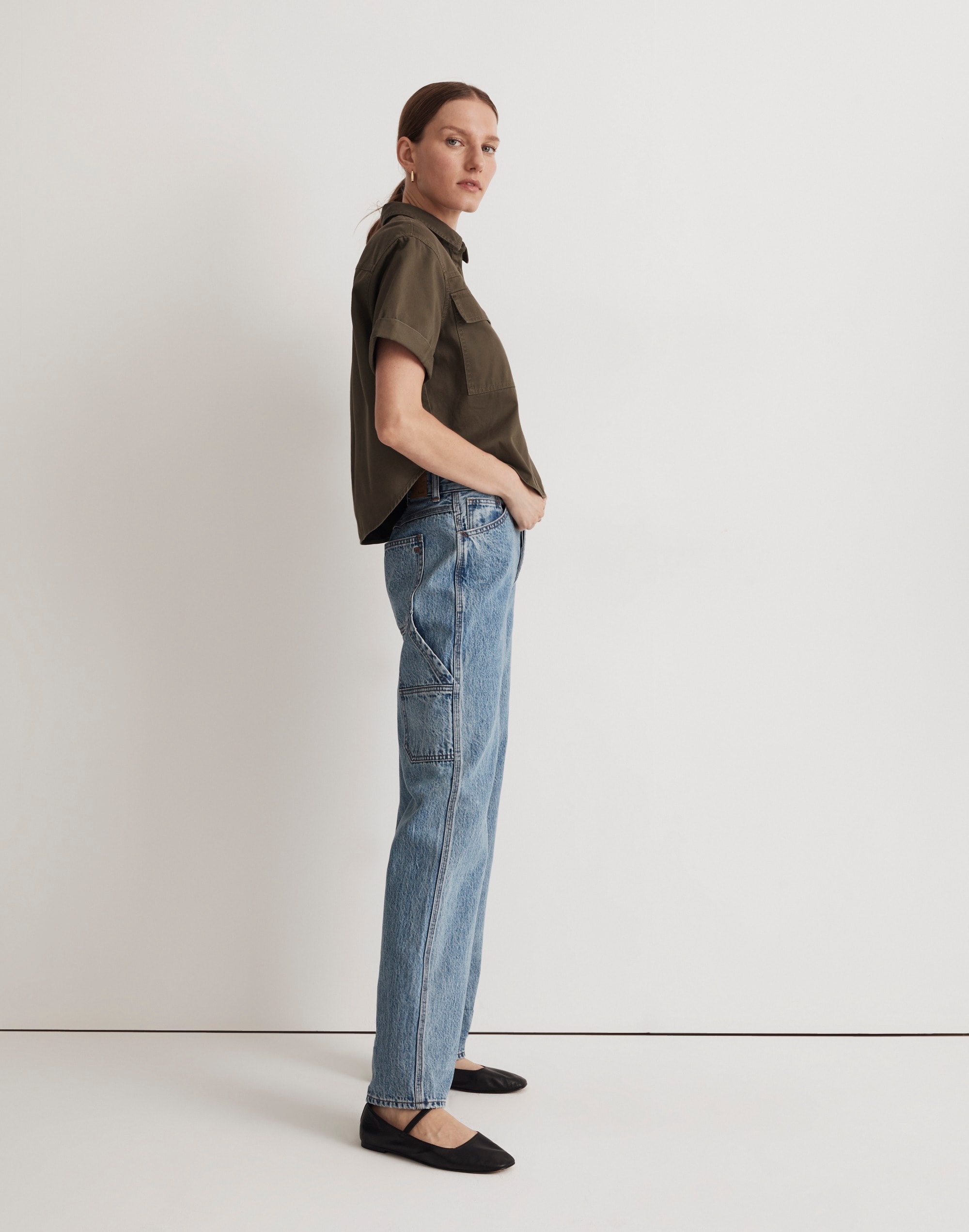 Utility Button-Up Shirt (Re)generative Chino | Madewell