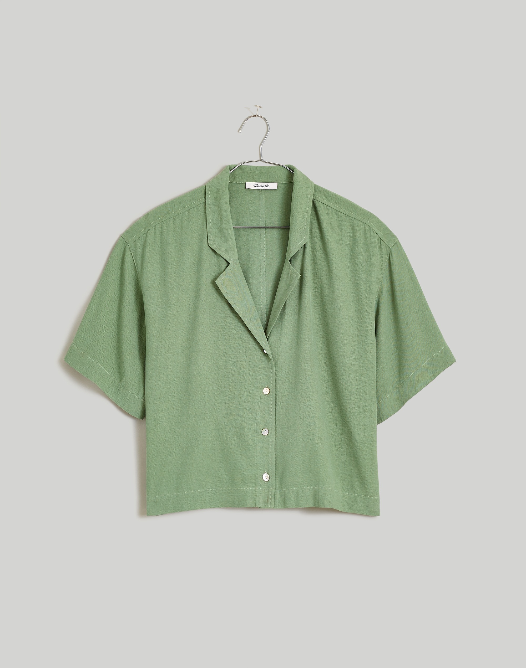 Button-Front Resort Shirt Lusterweave | Madewell