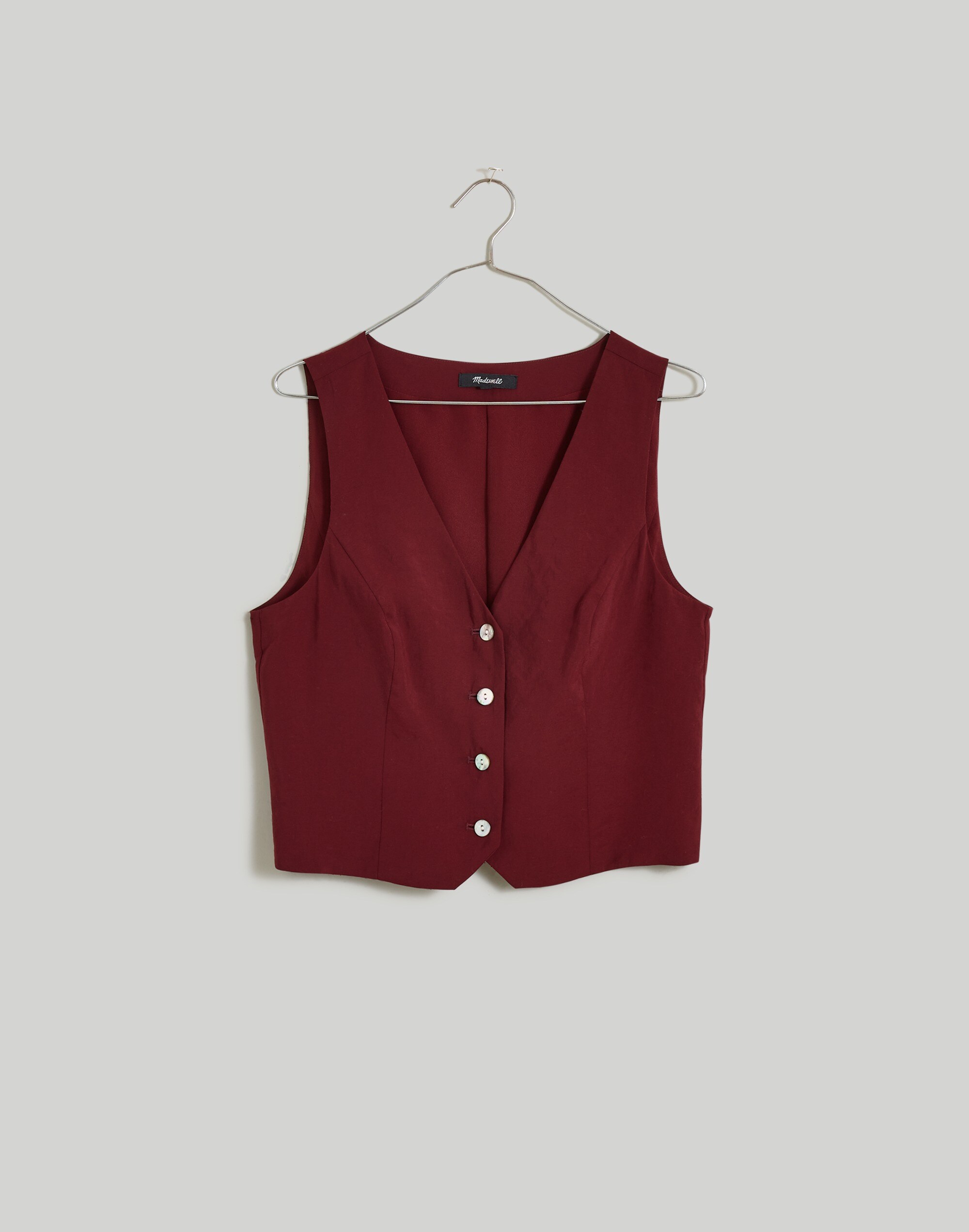 Katrina Crop Vest Top Softdrape | Madewell