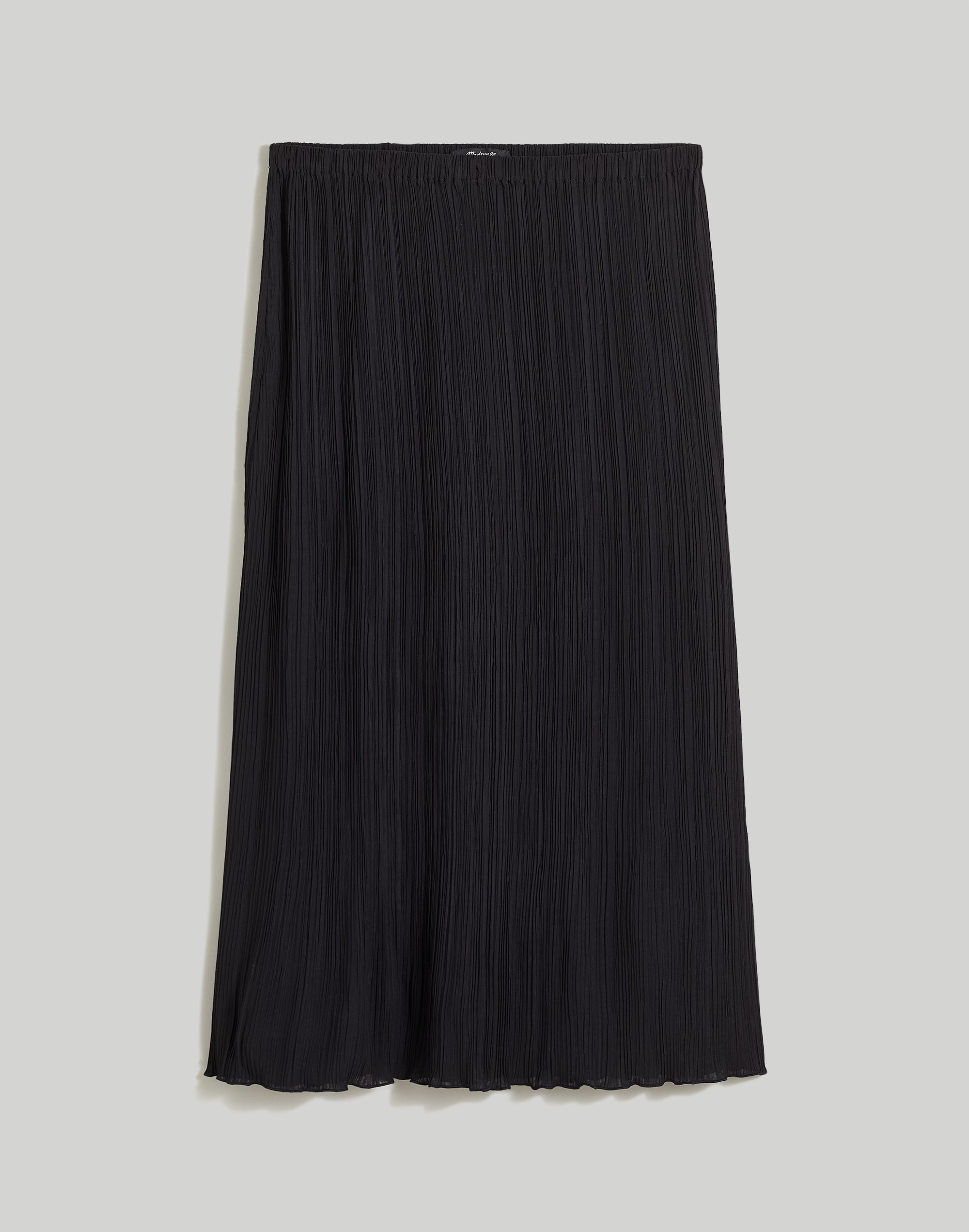 Plissé Midi Slip Skirt | Madewell