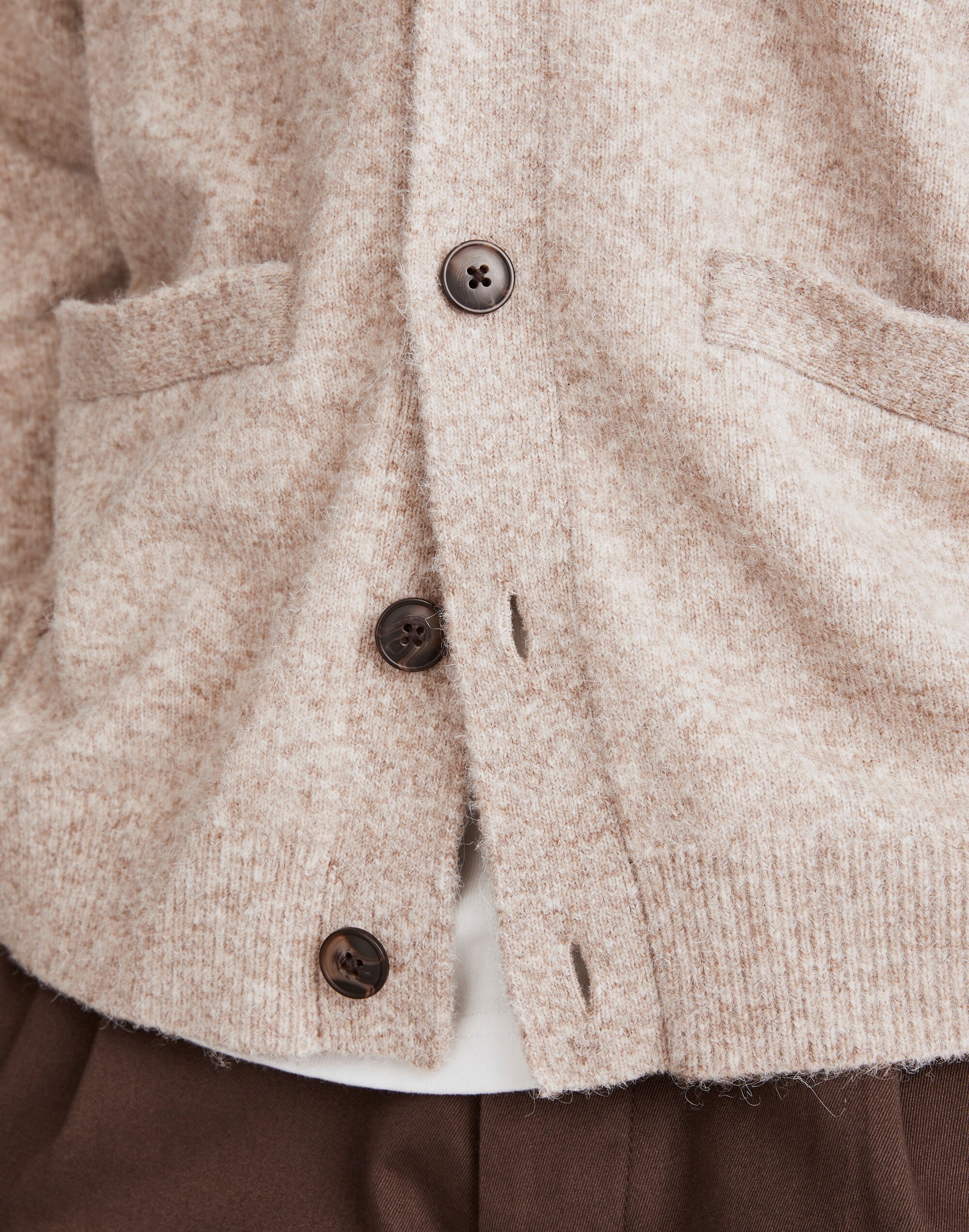 Fuzzy Cardigan Sweater | Madewell