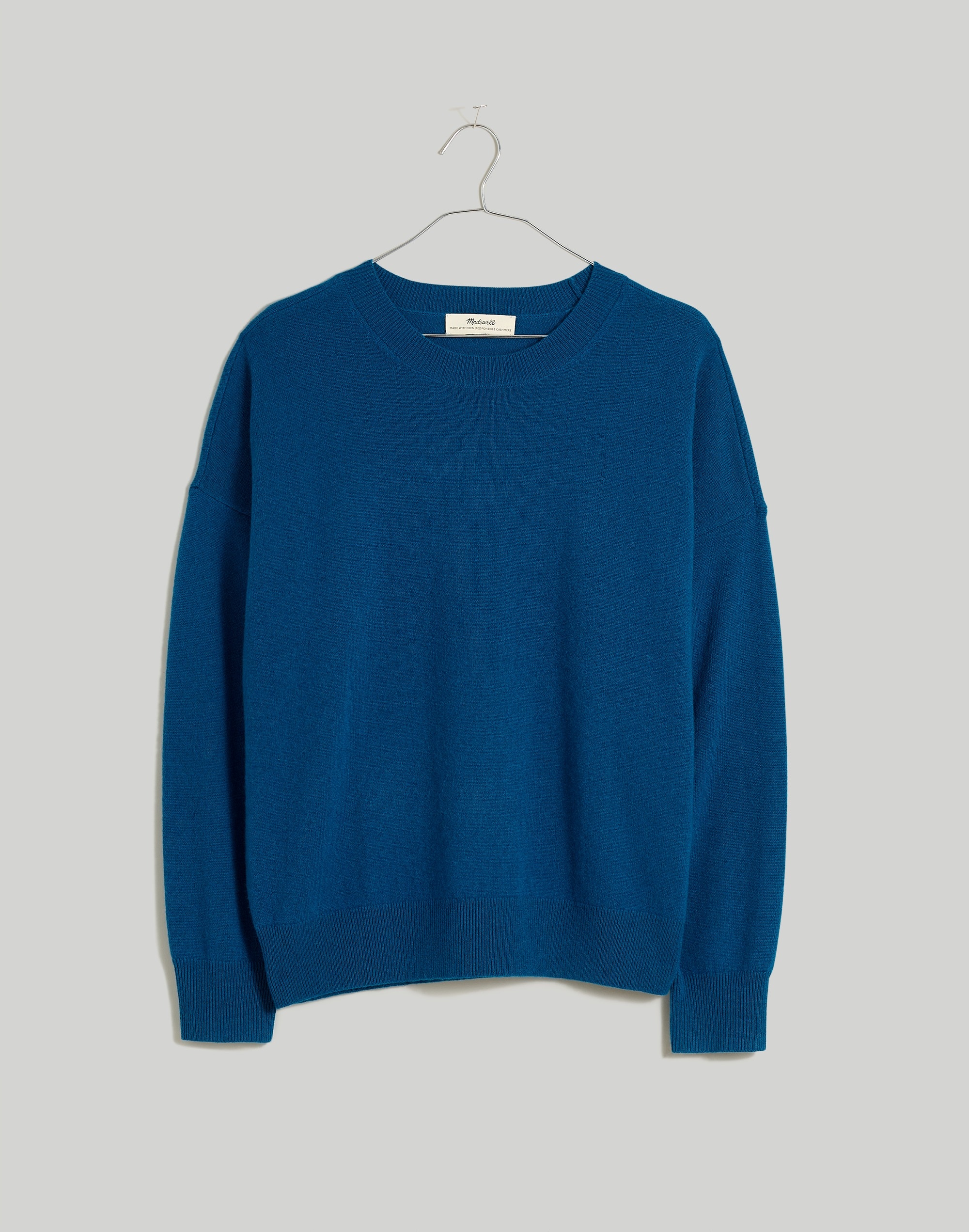 Madewell Women's (Re)sponsible Cashmere Turtleneck Sweater in Heather Pistachio - Size XXL
