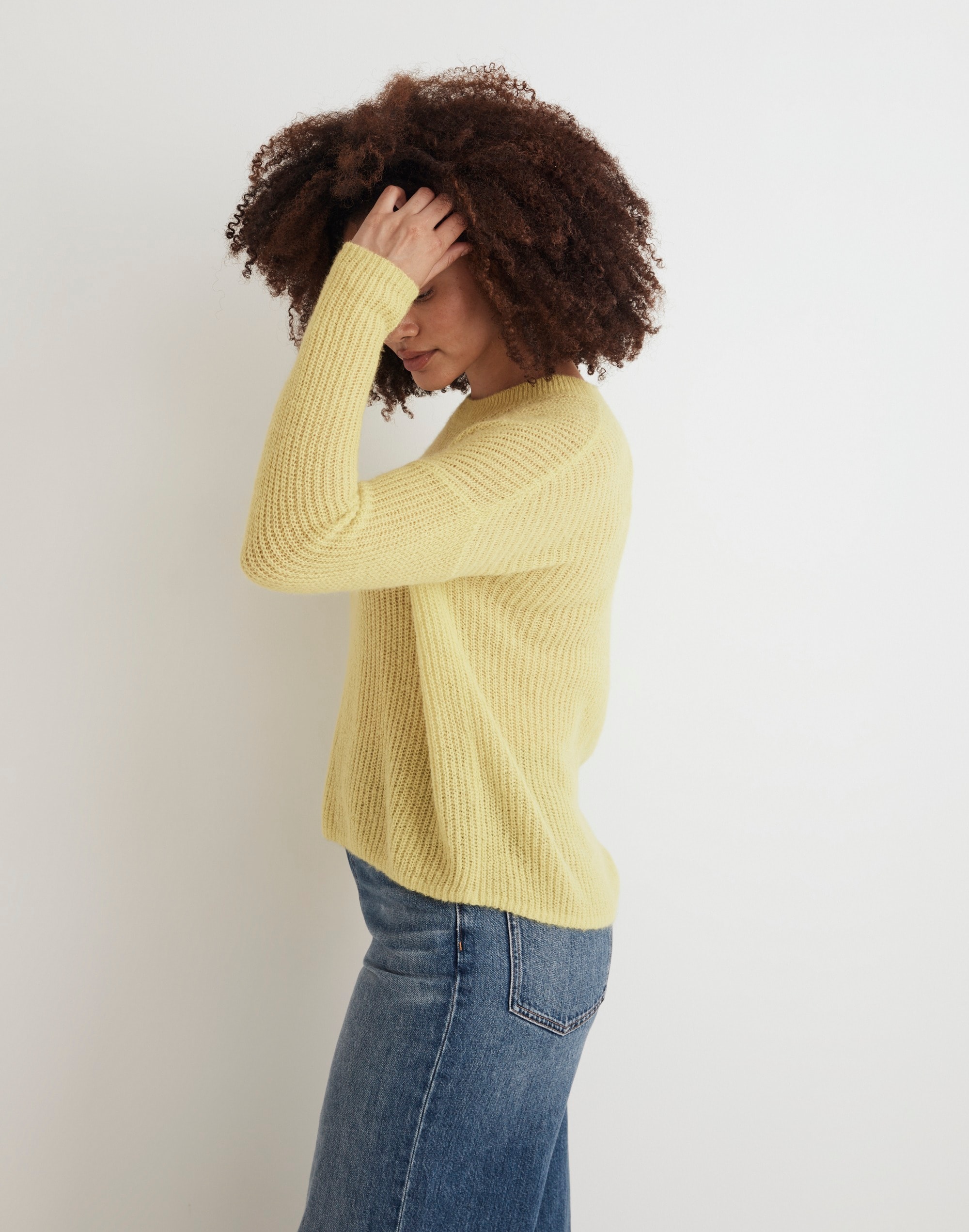 Ribbed Crewneck Sweater | Madewell