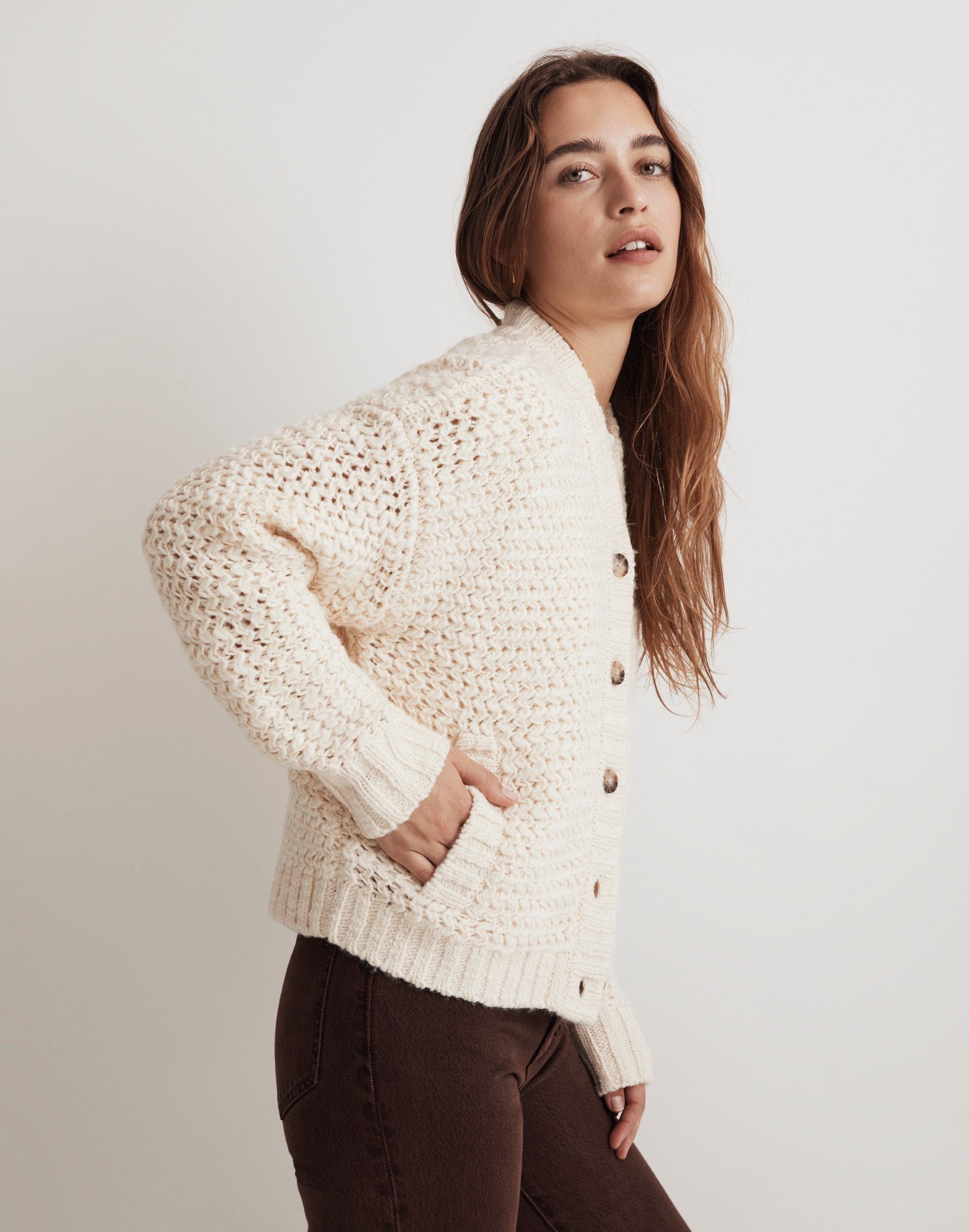 Bomber Cardigan Sweater | Madewell