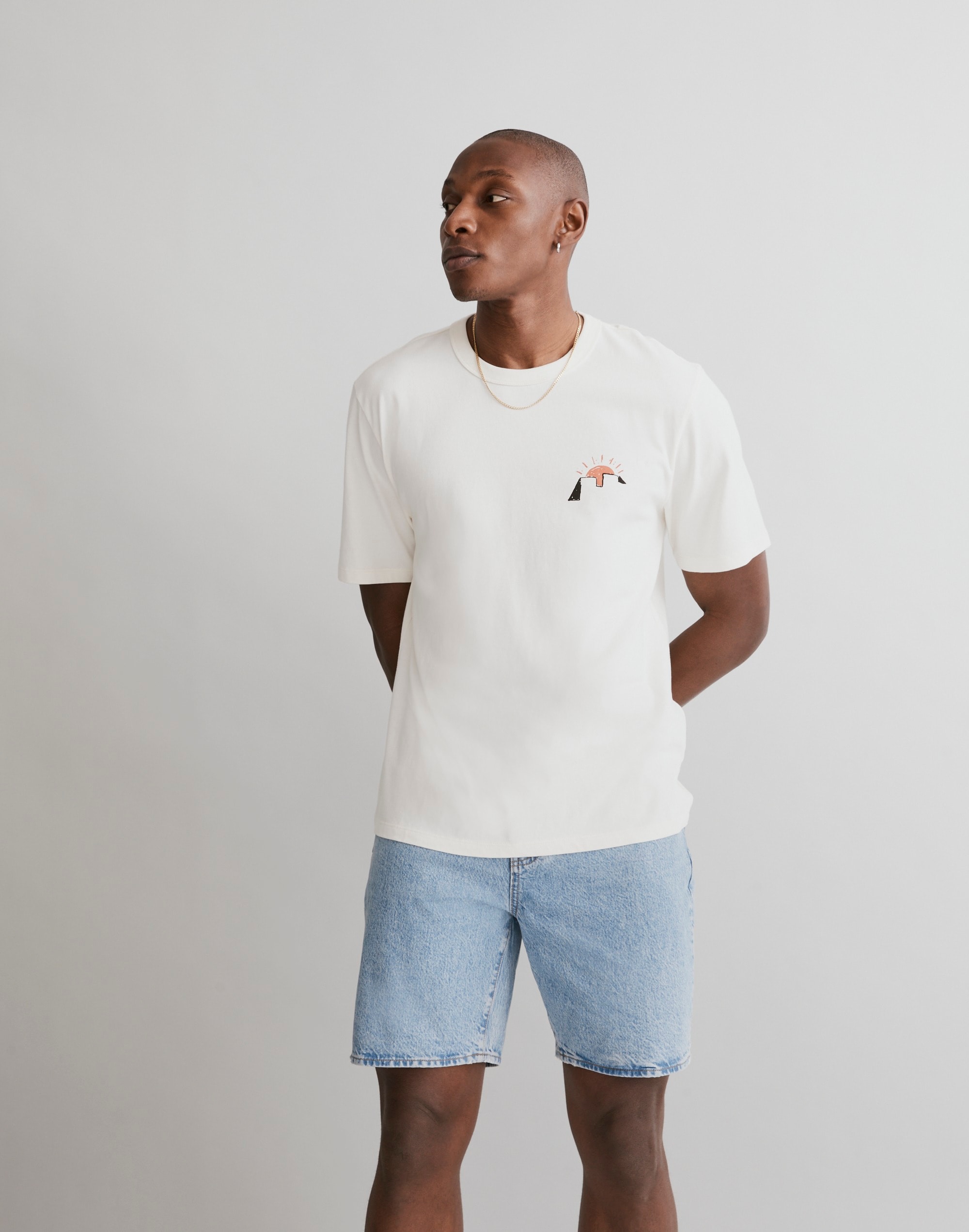 Madewell x Mark Neeley Double Sun Graphic Tee | Madewell