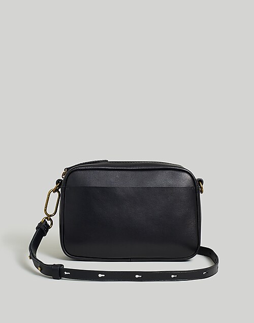 Black Color Italian Leather Crossbody Bag | Mayko Bags Black / Not for Me