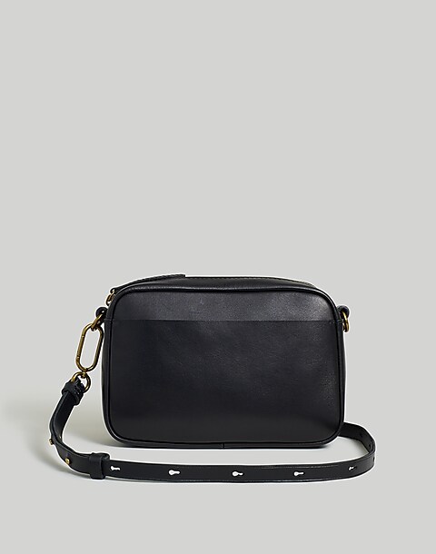 Madewell The Leather Carabiner Mini Pouch