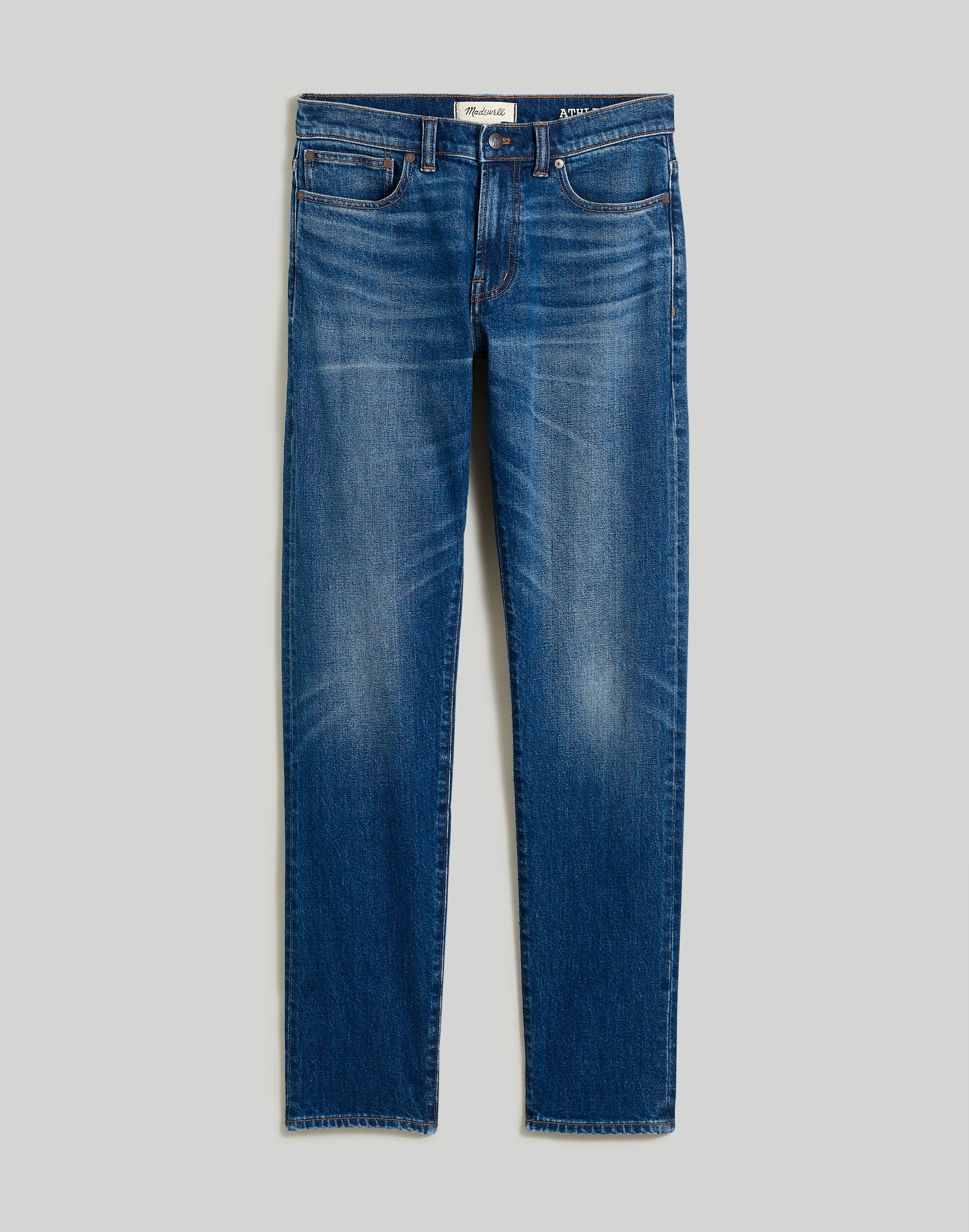 Athletic Slim Selvedge Jeans Penwood Wash: Breast Cancer Research Edition