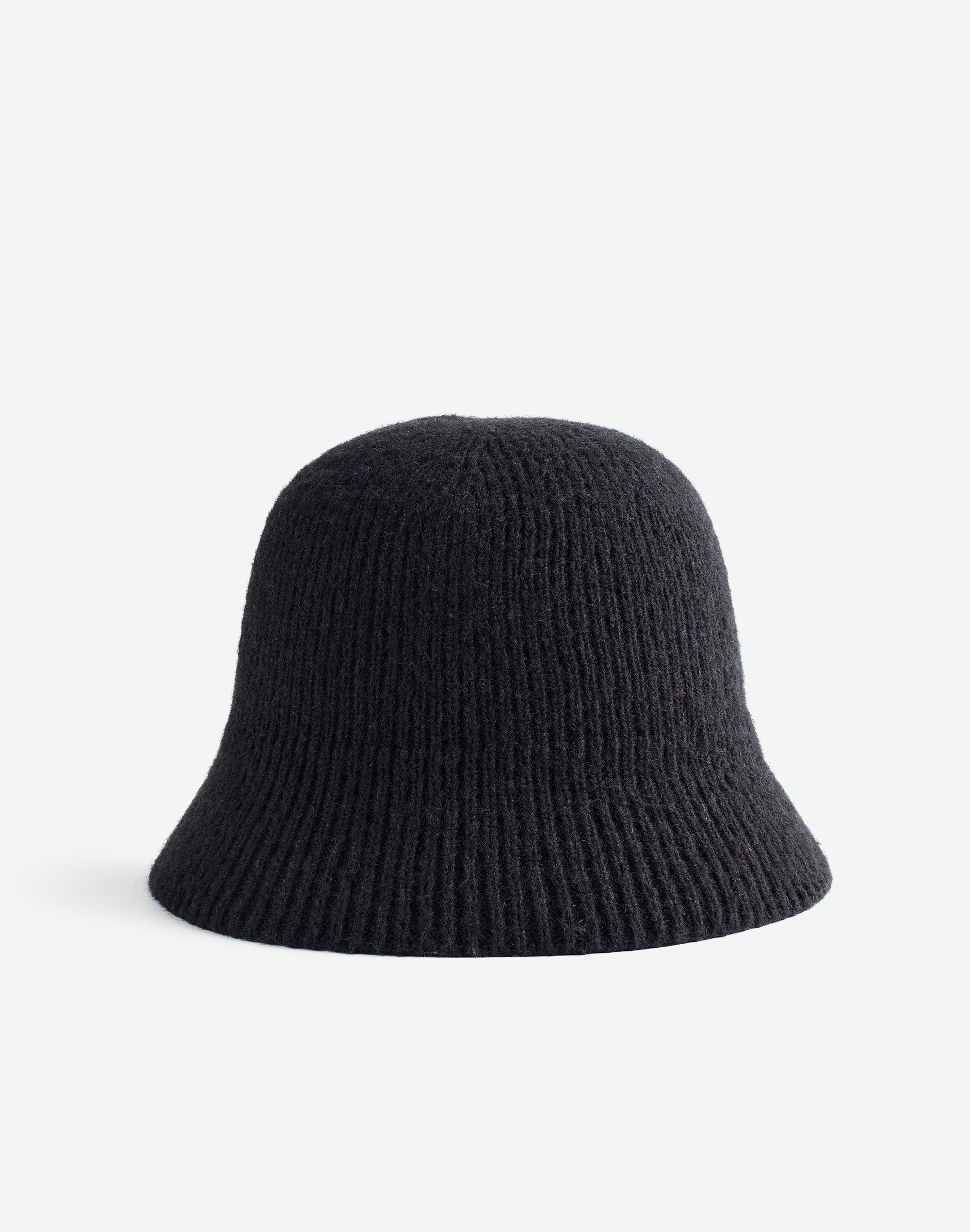 Fuzzy-Knit Bucket Hat | Madewell