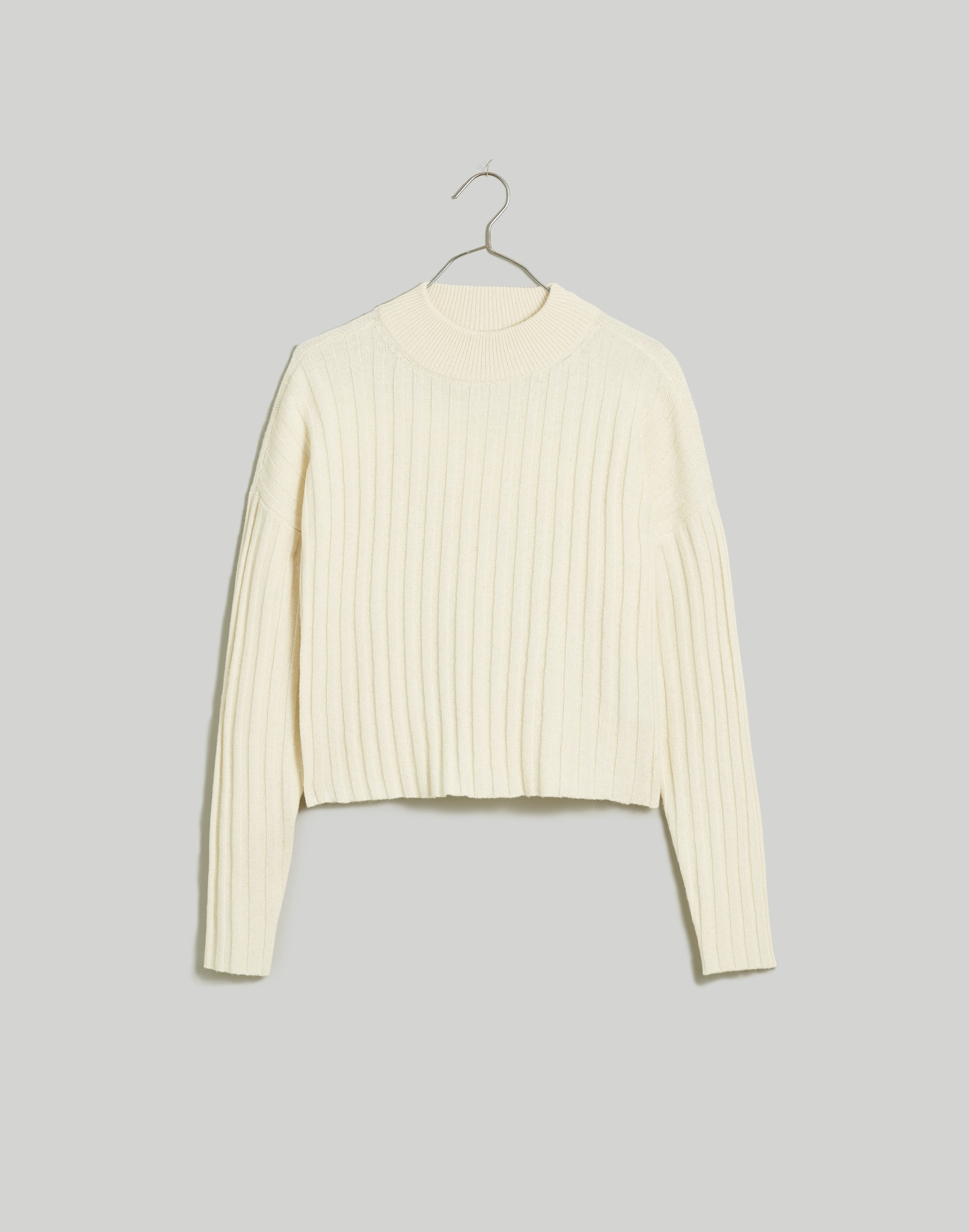 Plus Mockneck Crop Sweater | Madewell