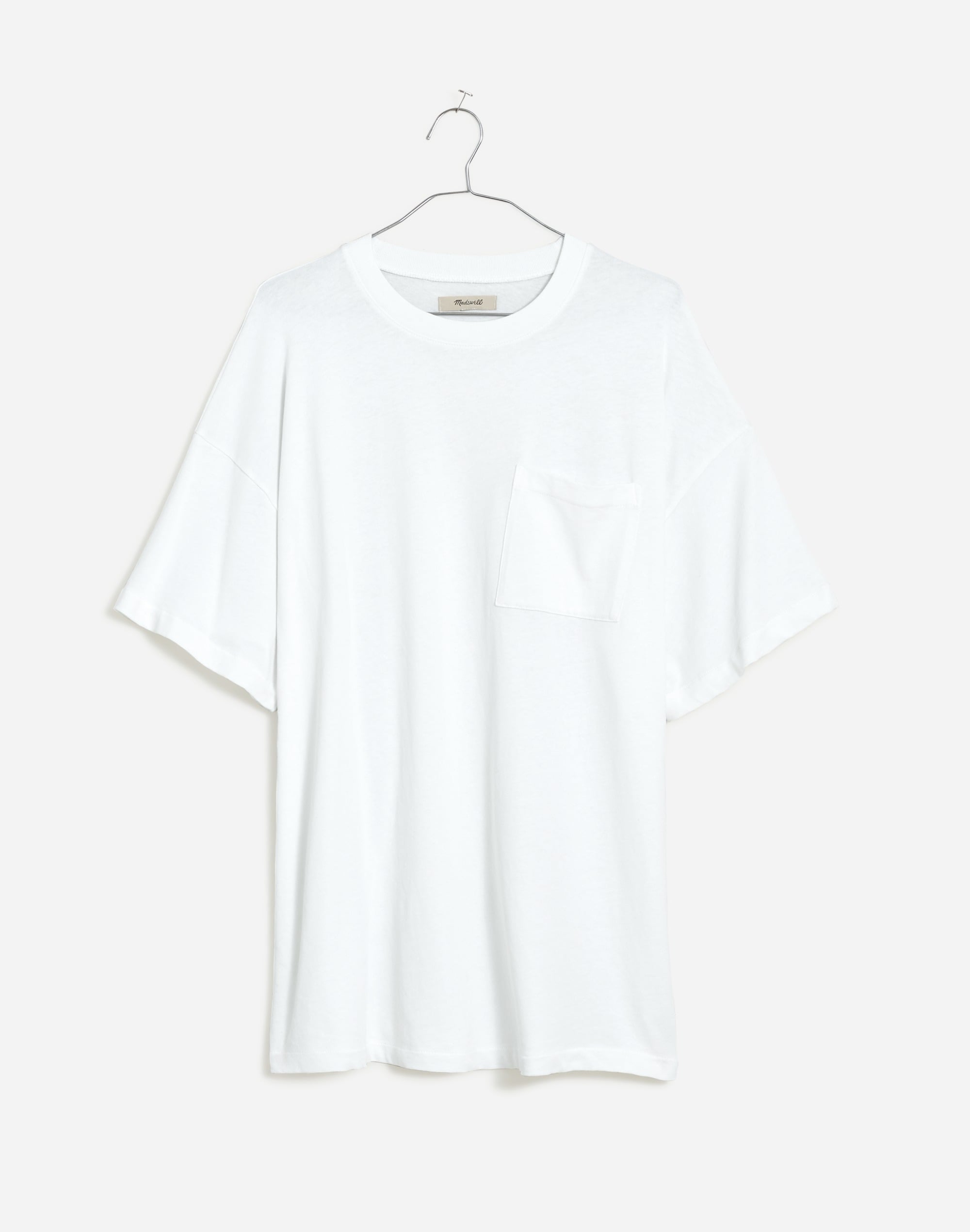 Garment-Dyed Oversized Pocket Tee