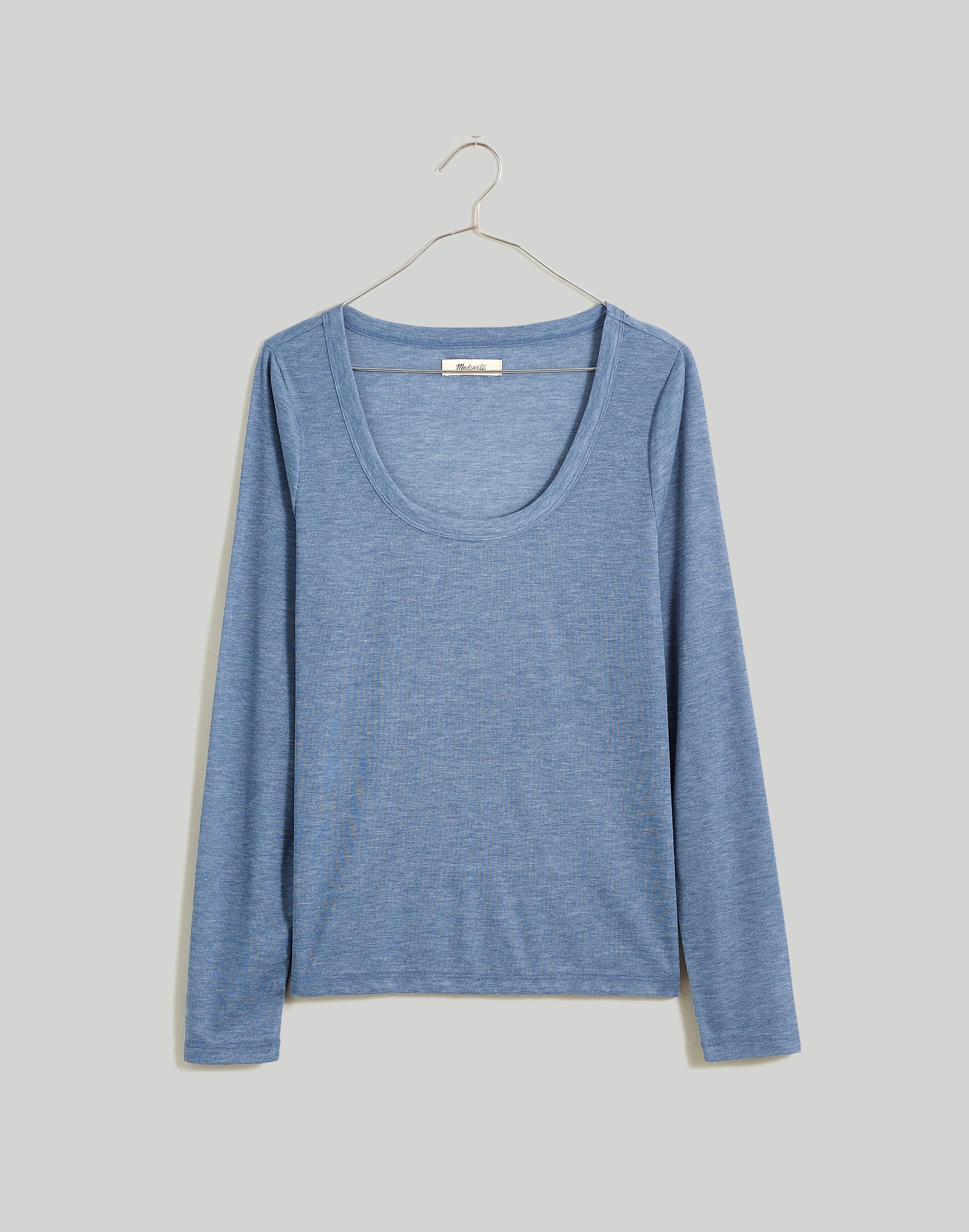 Semi-Sheer Scoopneck Tee | Madewell